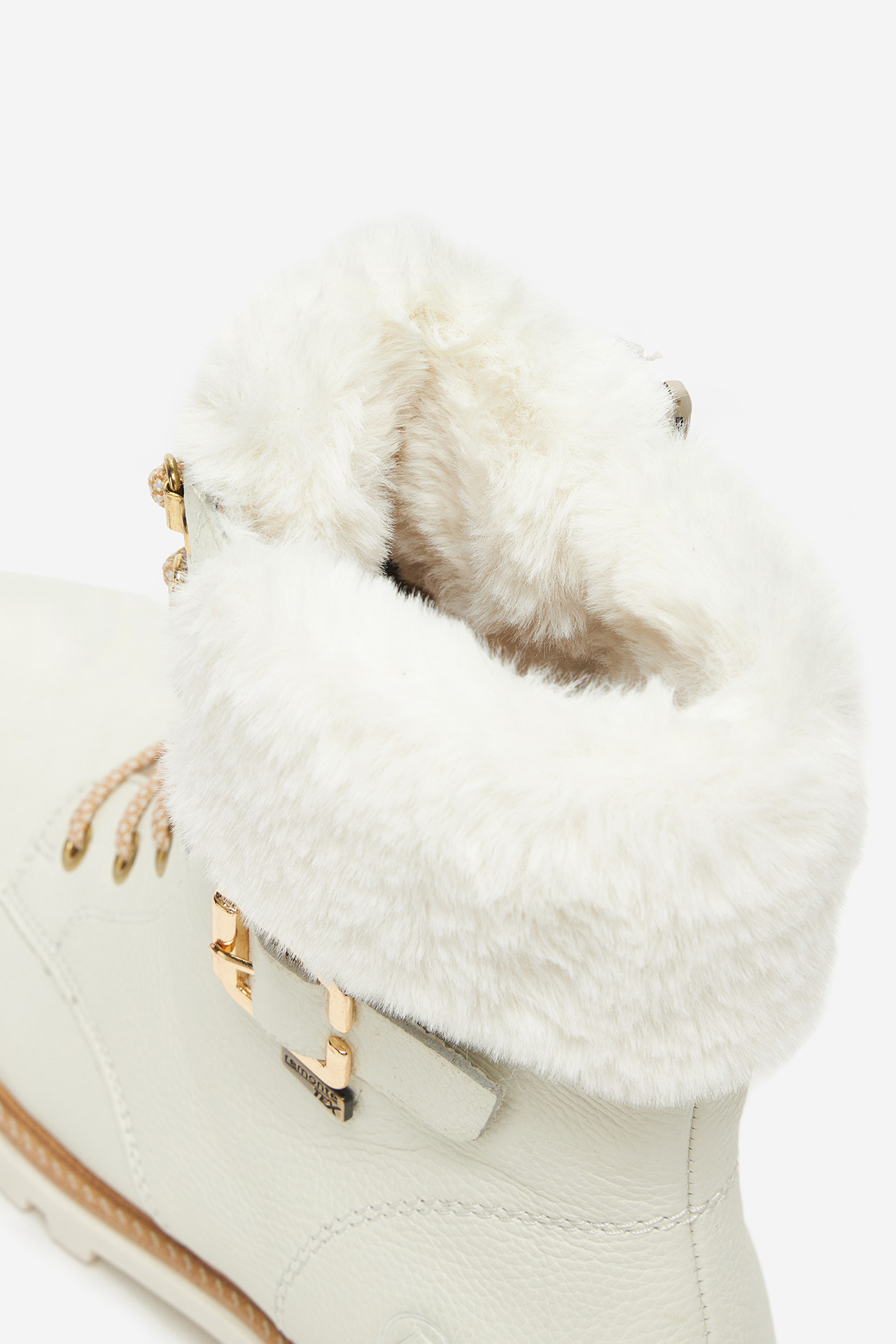 Kotníková obuv Bílá