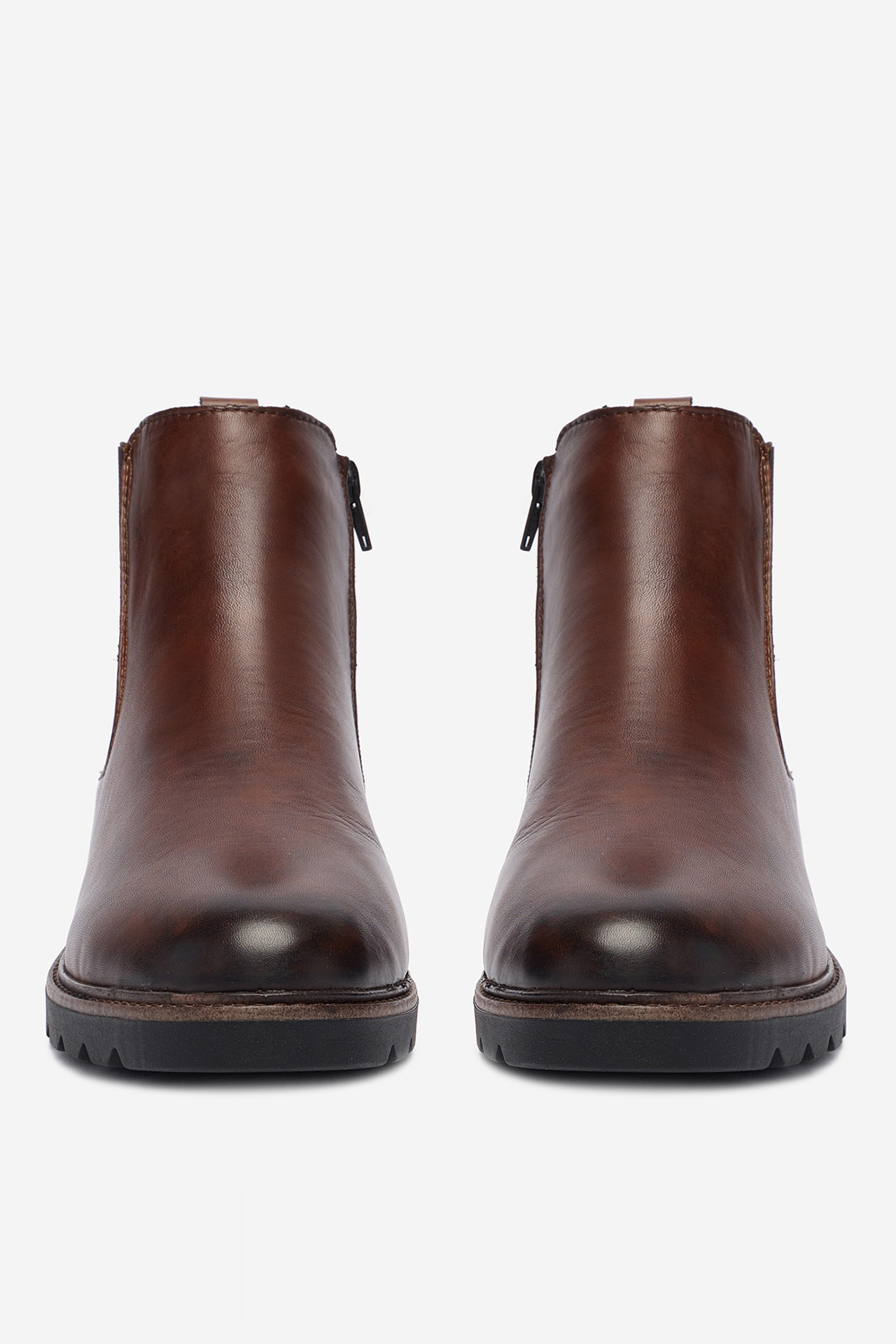 Gležnjače s vezicama Smeđe