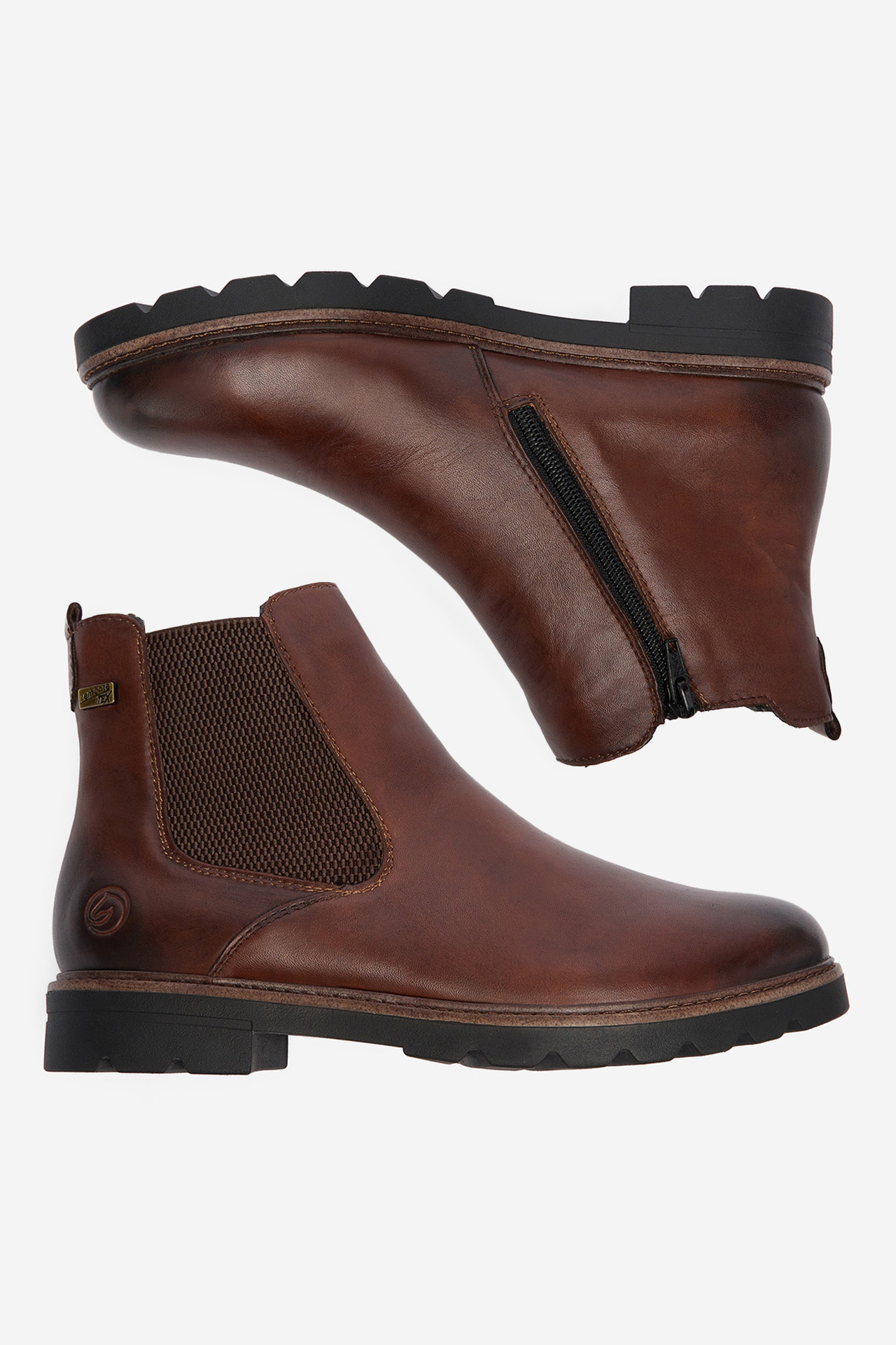 Gležnjače s vezicama Smeđe