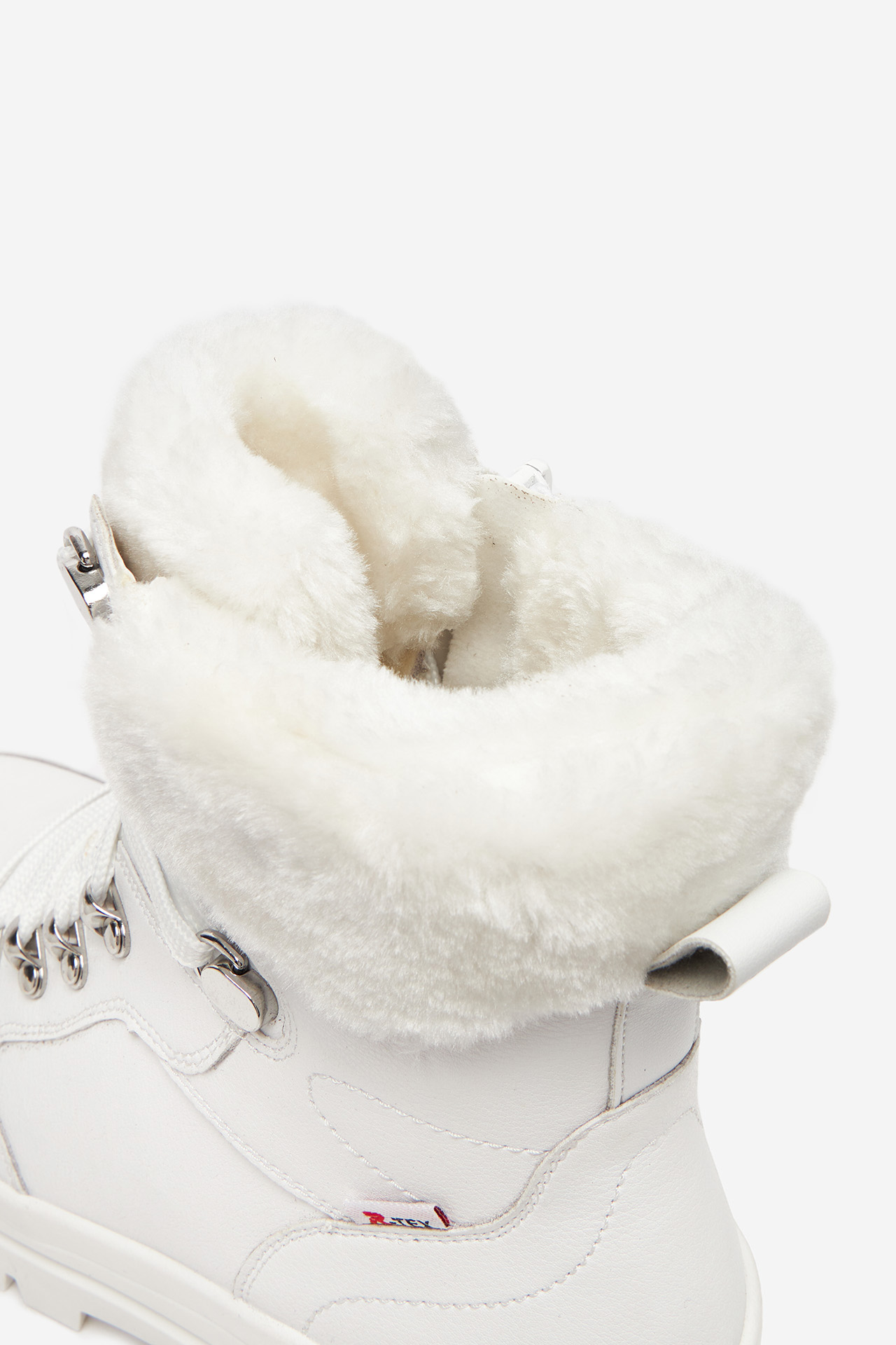 Kotníková obuv Bílá