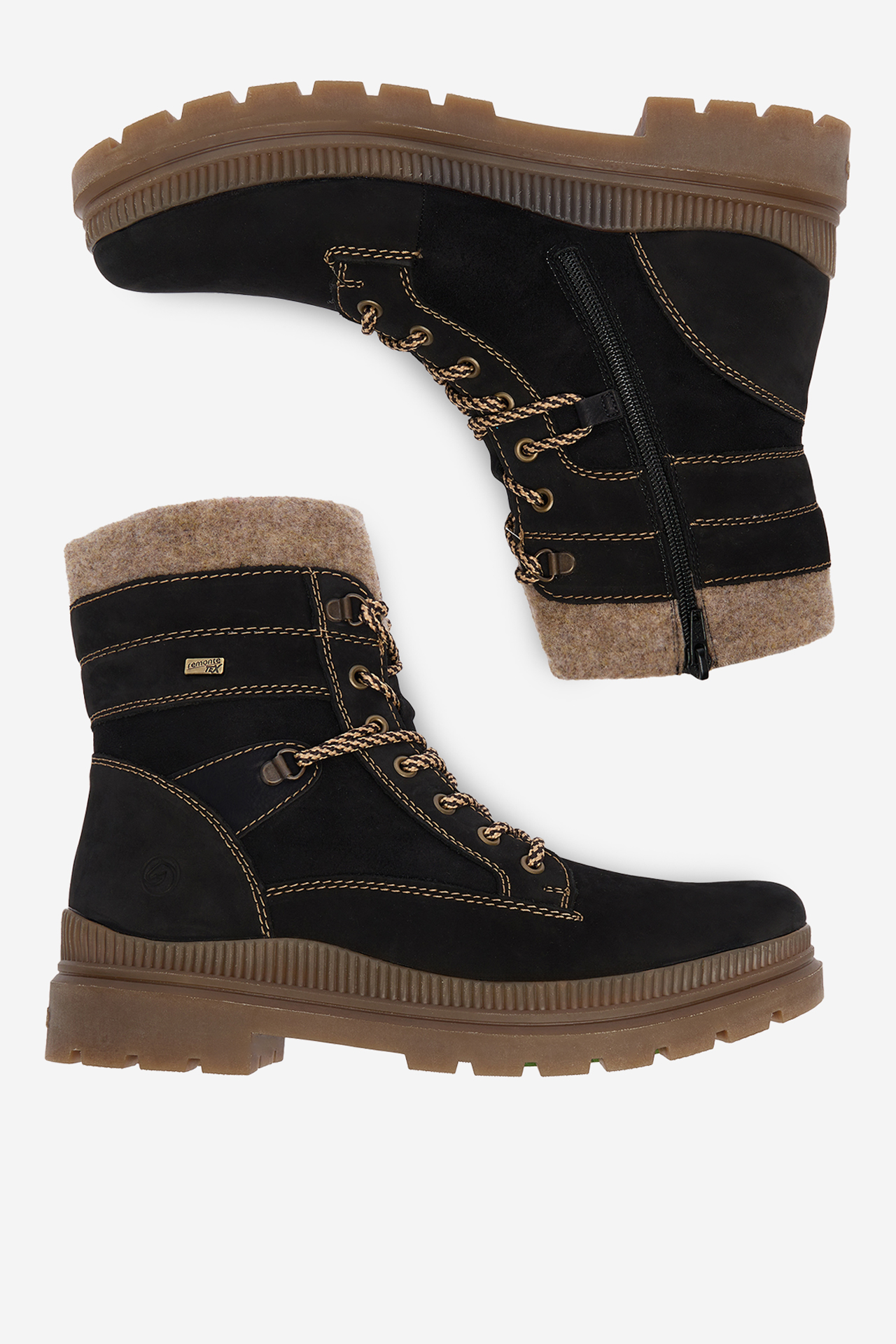 Kotníková obuv Černá