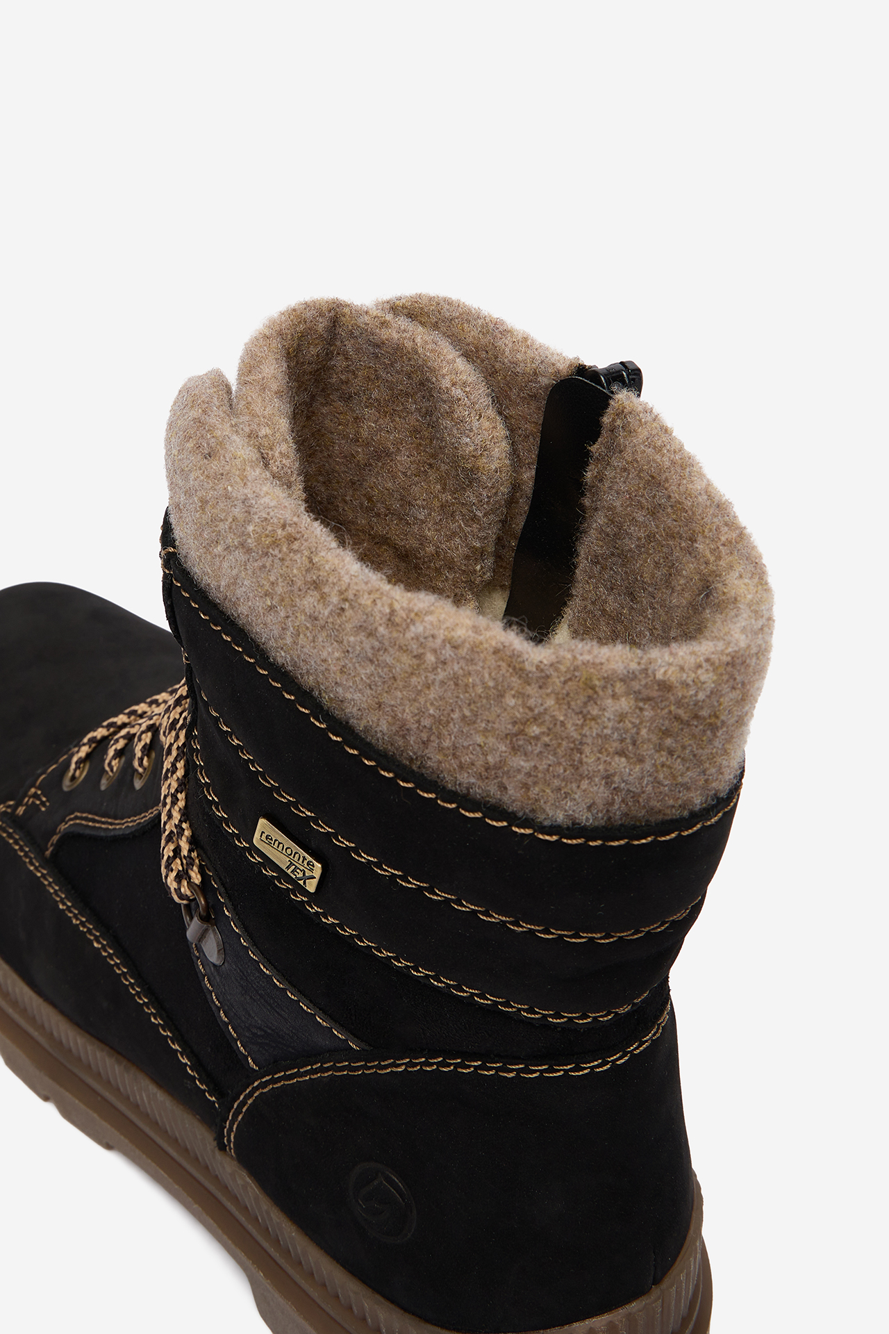 Kotníková obuv Černá