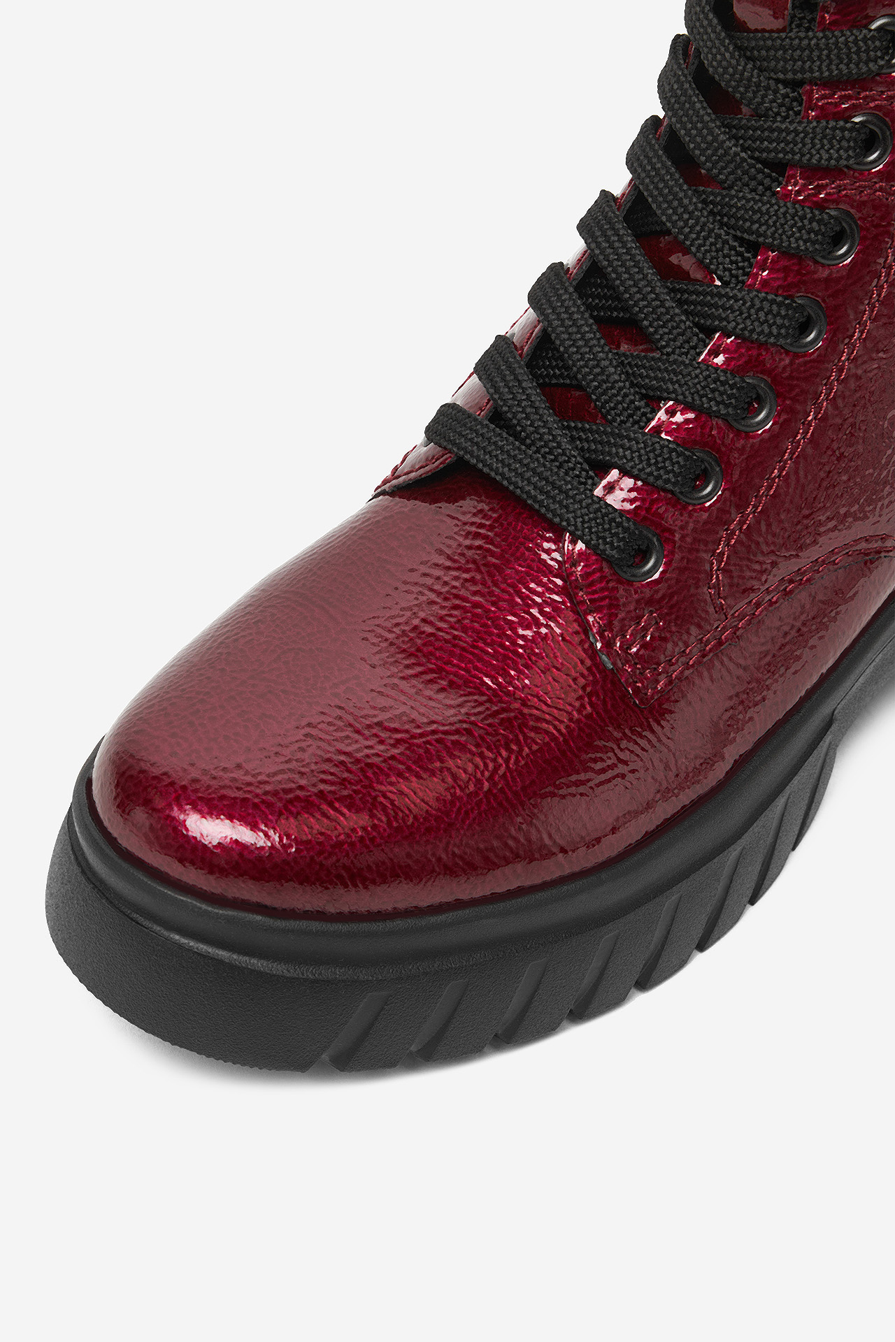 Kotníková obuv Vínový