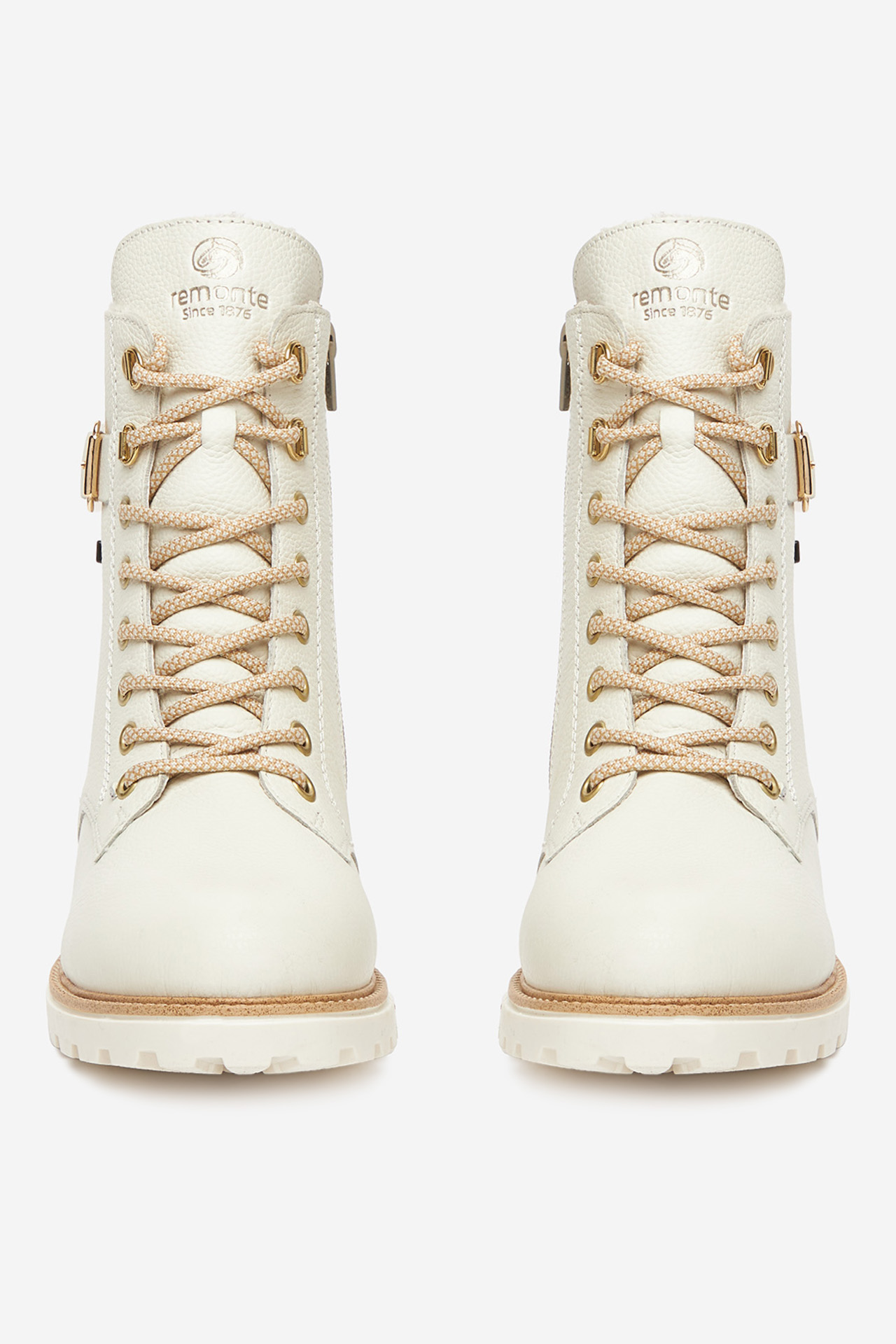 Kotníková obuv Krémová