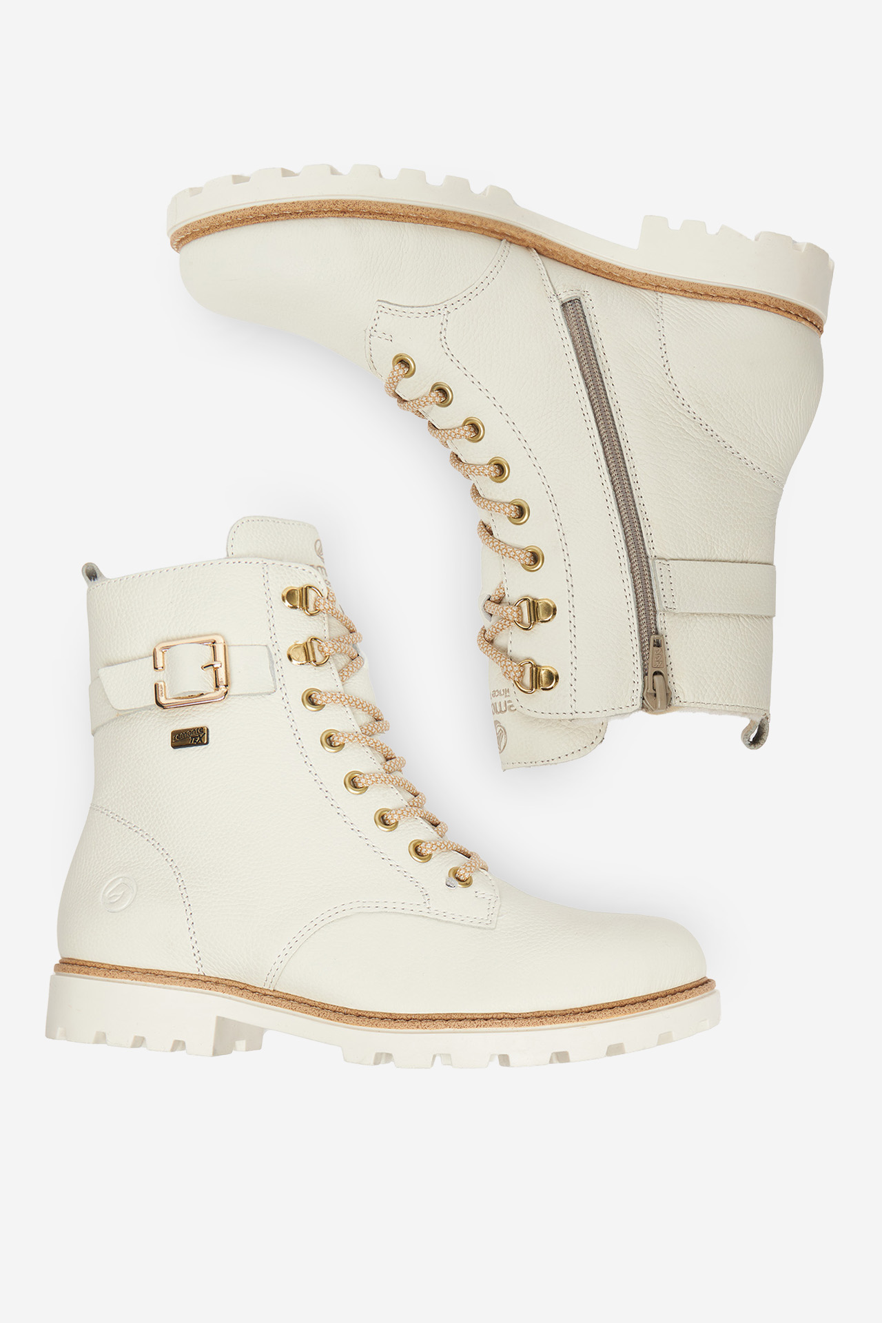 Kotníková obuv Krémová