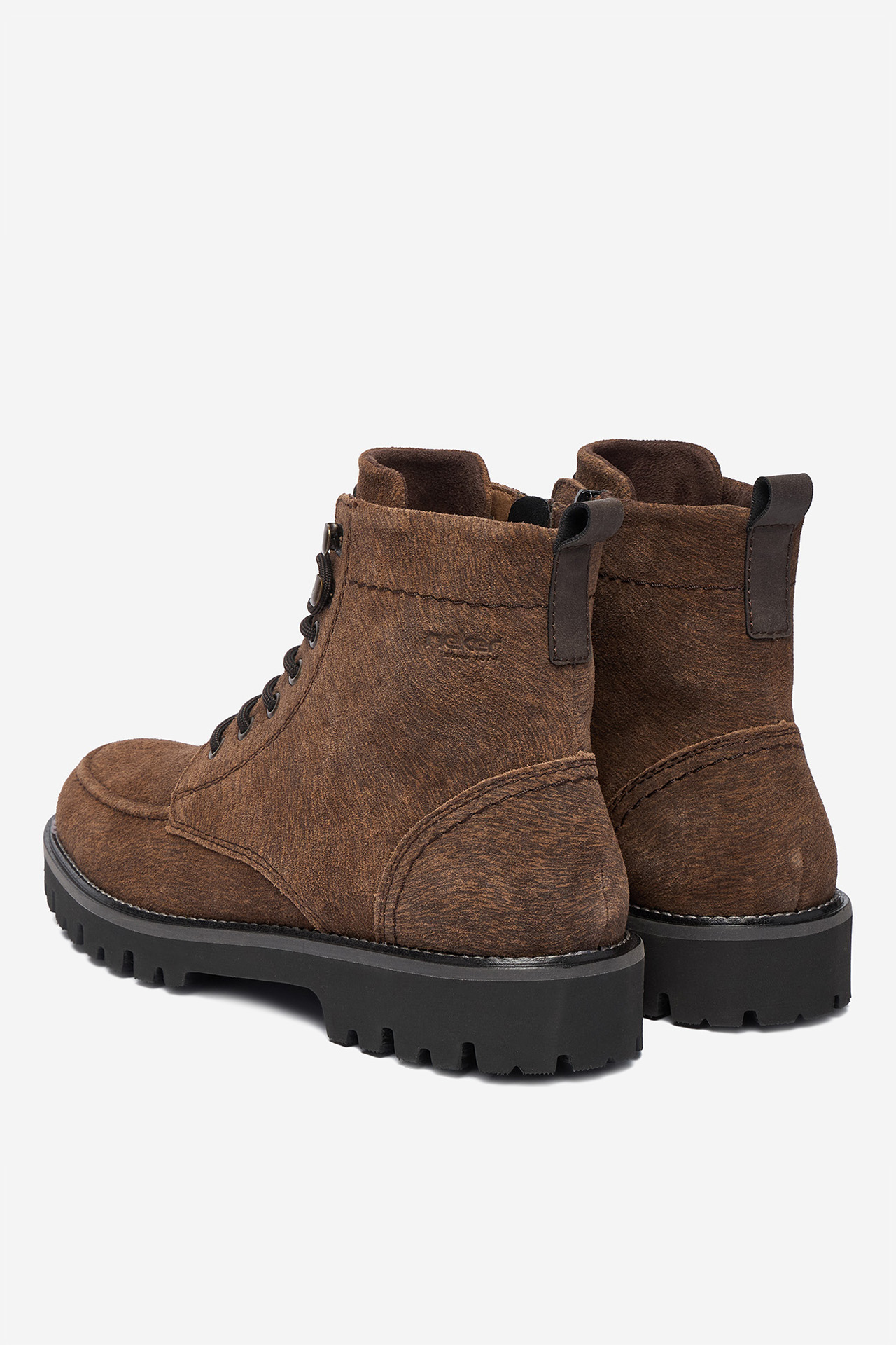 Kotníková obuv Tmavě hnědá