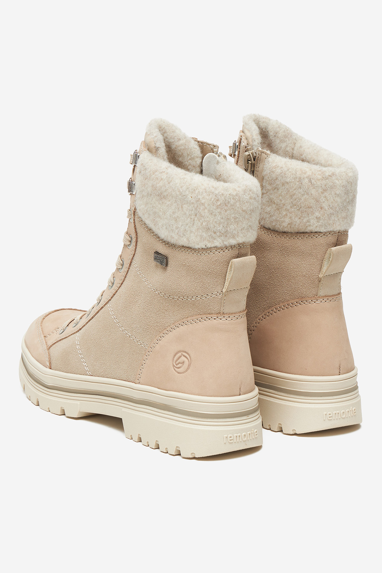 Kotníková obuv Béžová