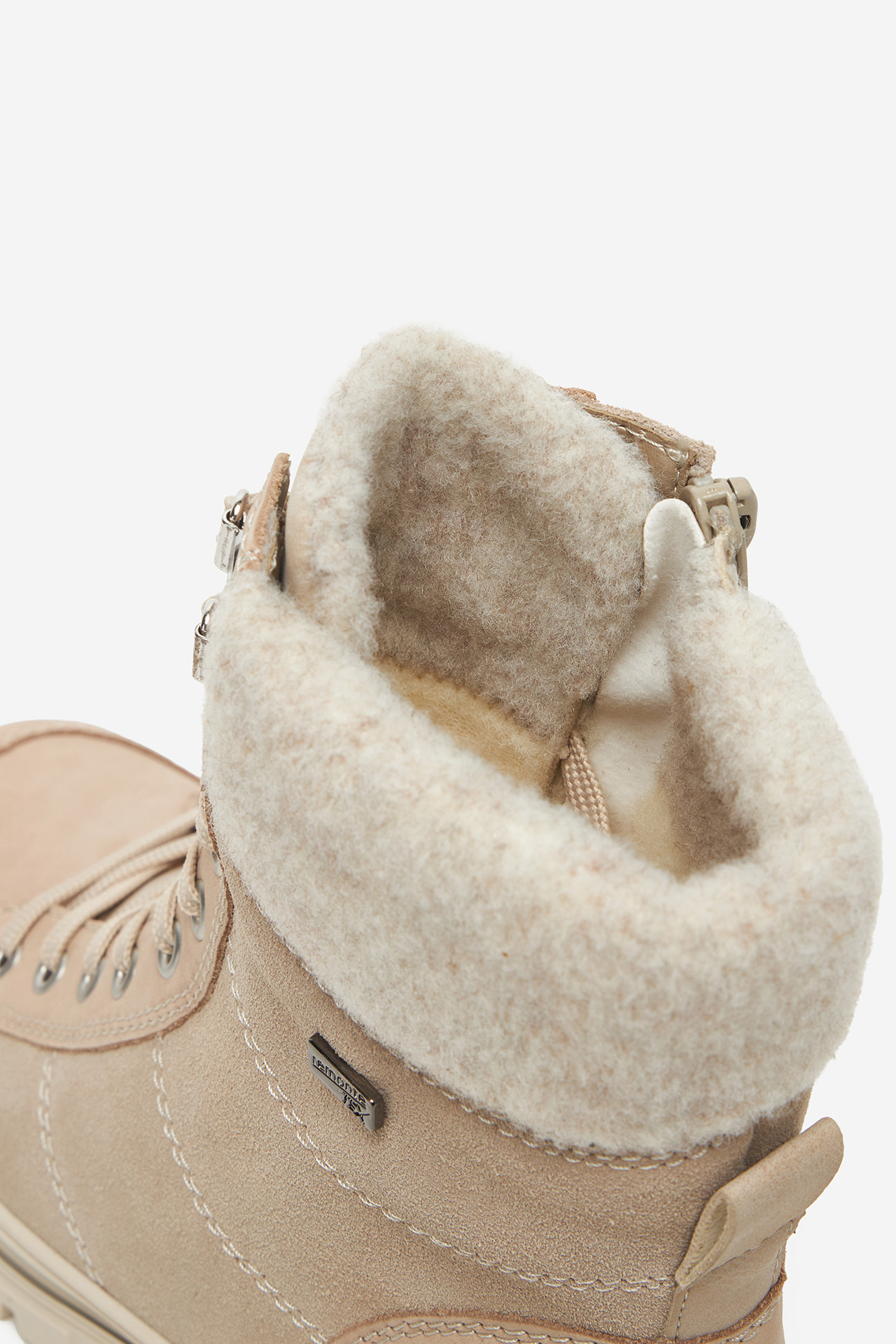 Kotníková obuv Béžová