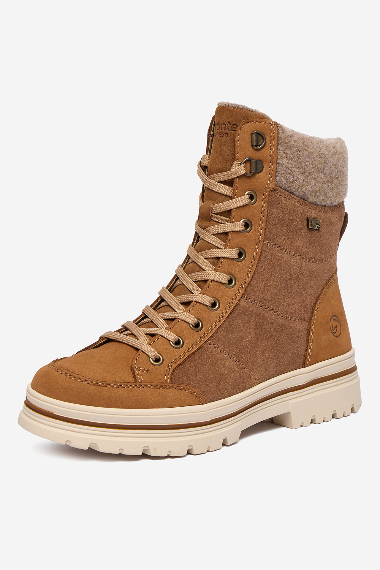 Kotníková obuv Hnědá