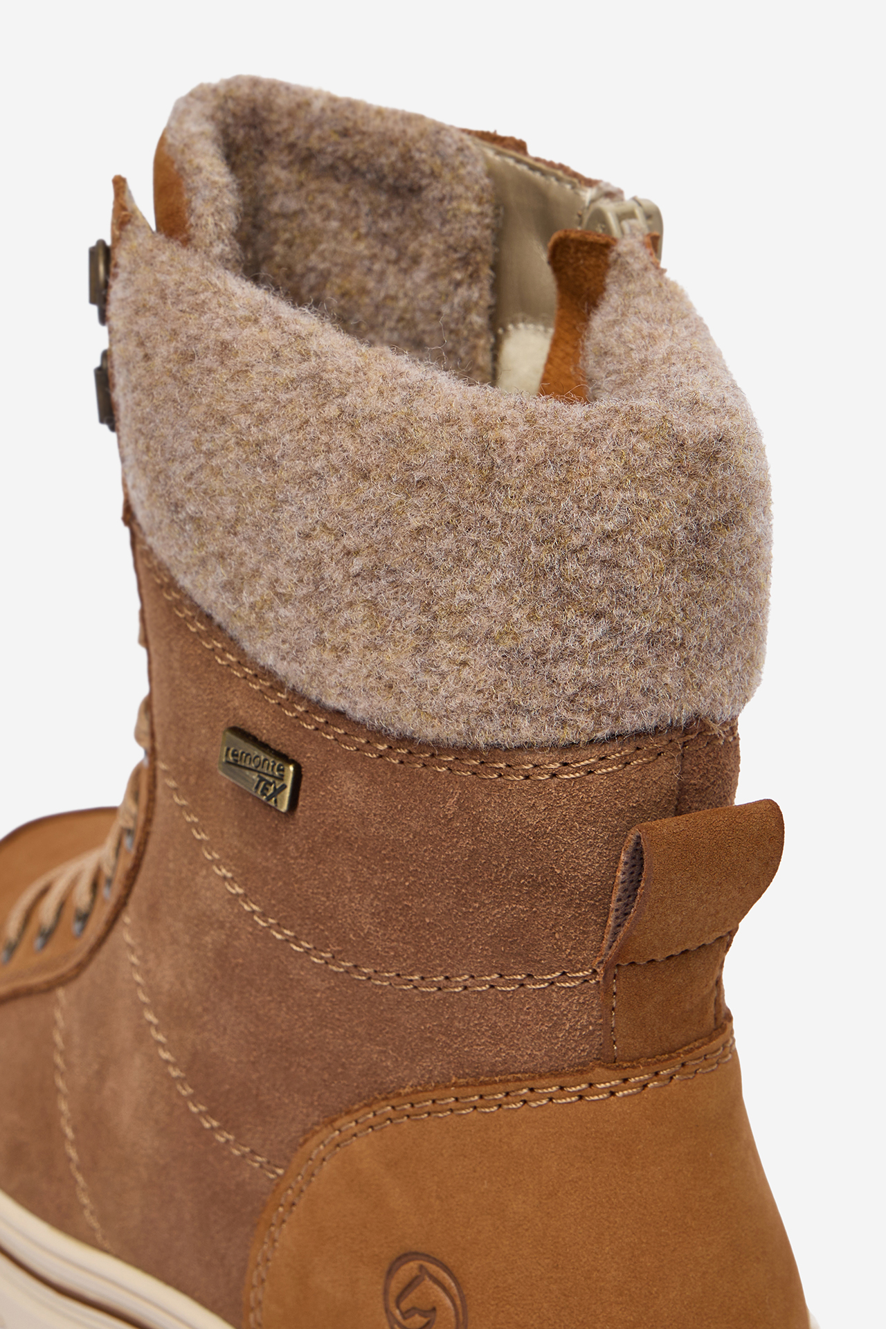 Kotníková obuv Hnědá