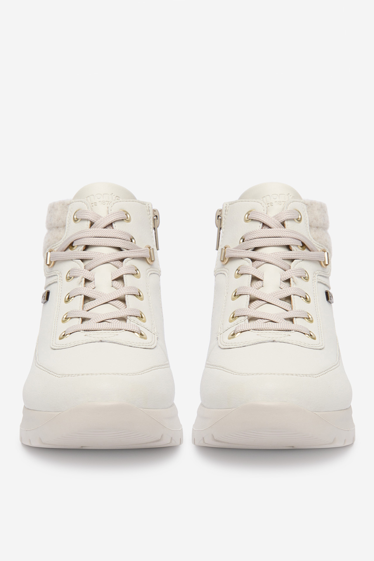 Kotníková obuv Bílá