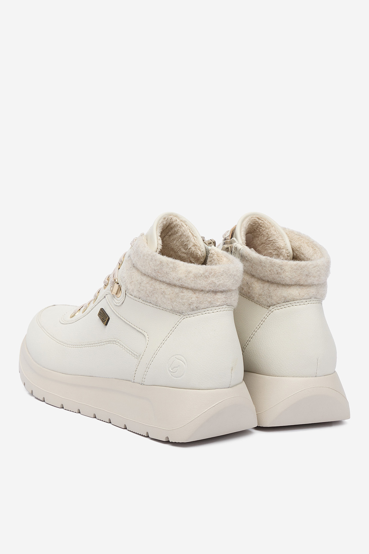 Kotníková obuv Bílá