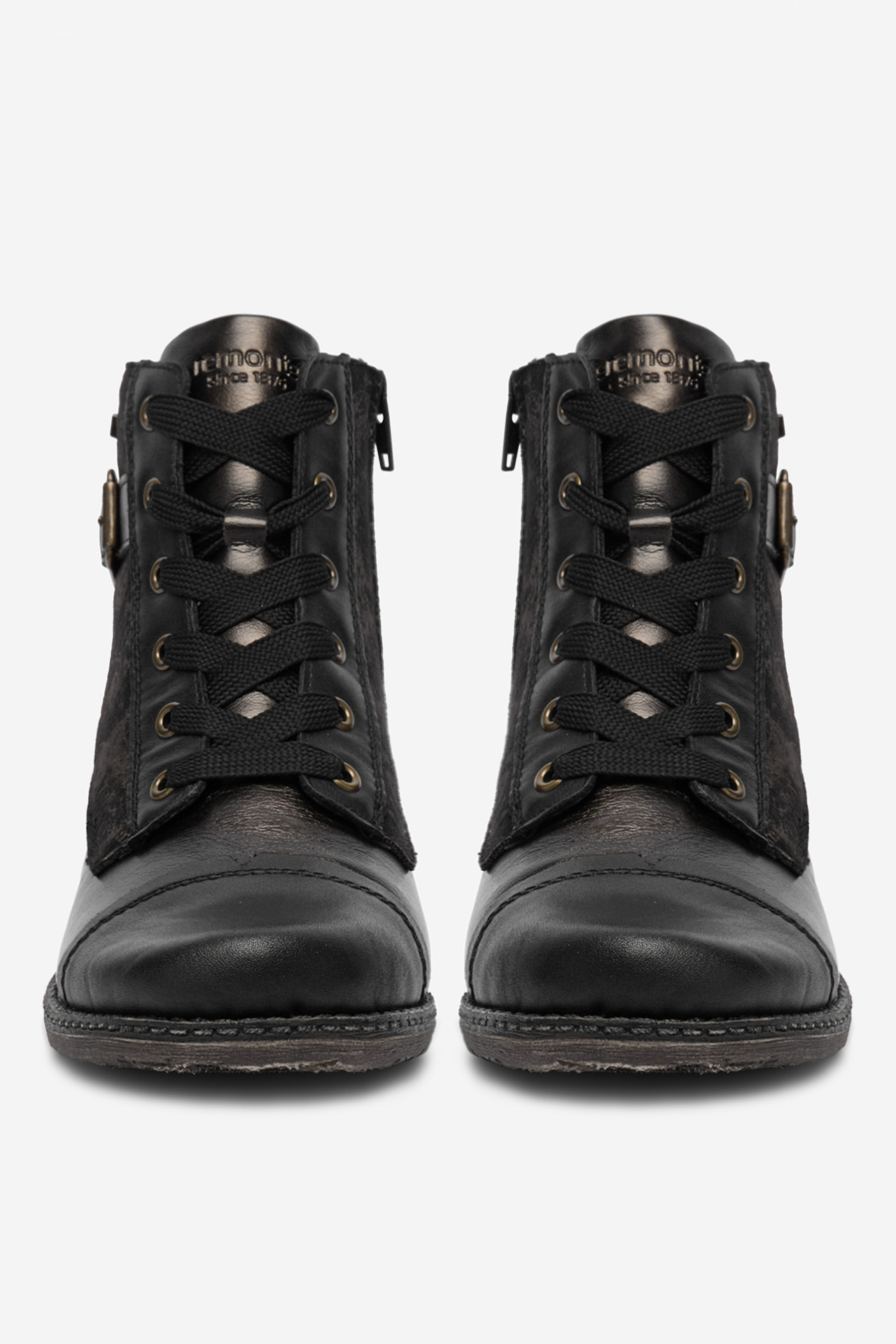 Kotníková obuv Tmavě hnědá