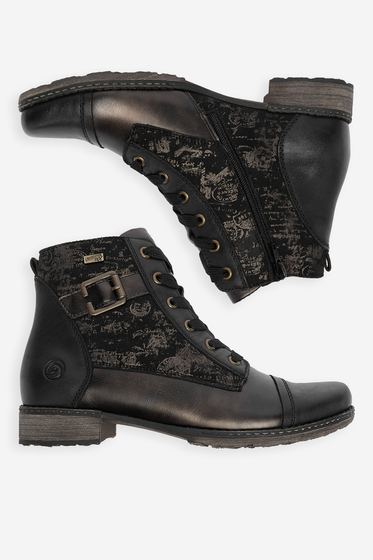 Kotníková obuv Tmavě hnědá