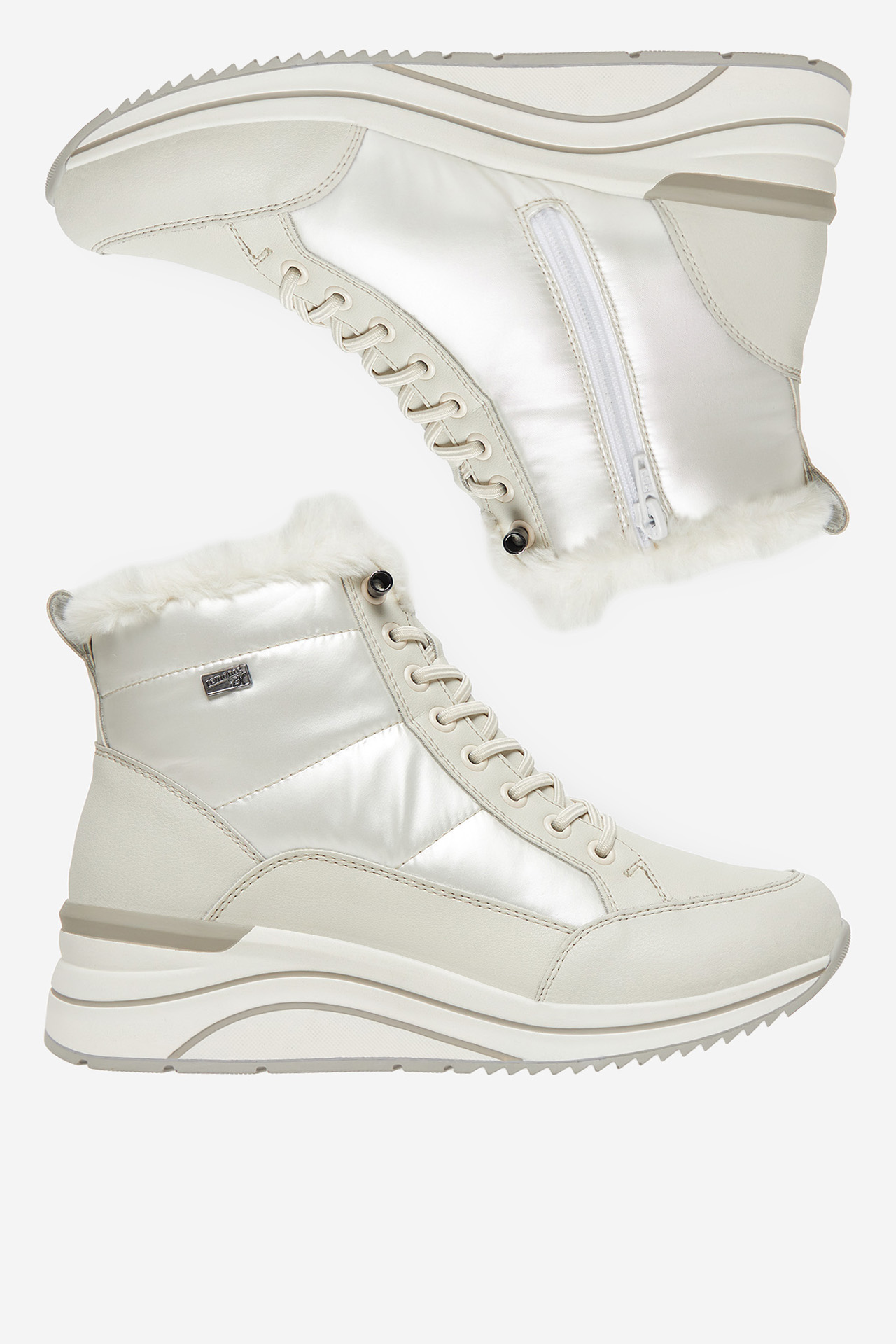 Kotníková obuv Bílá