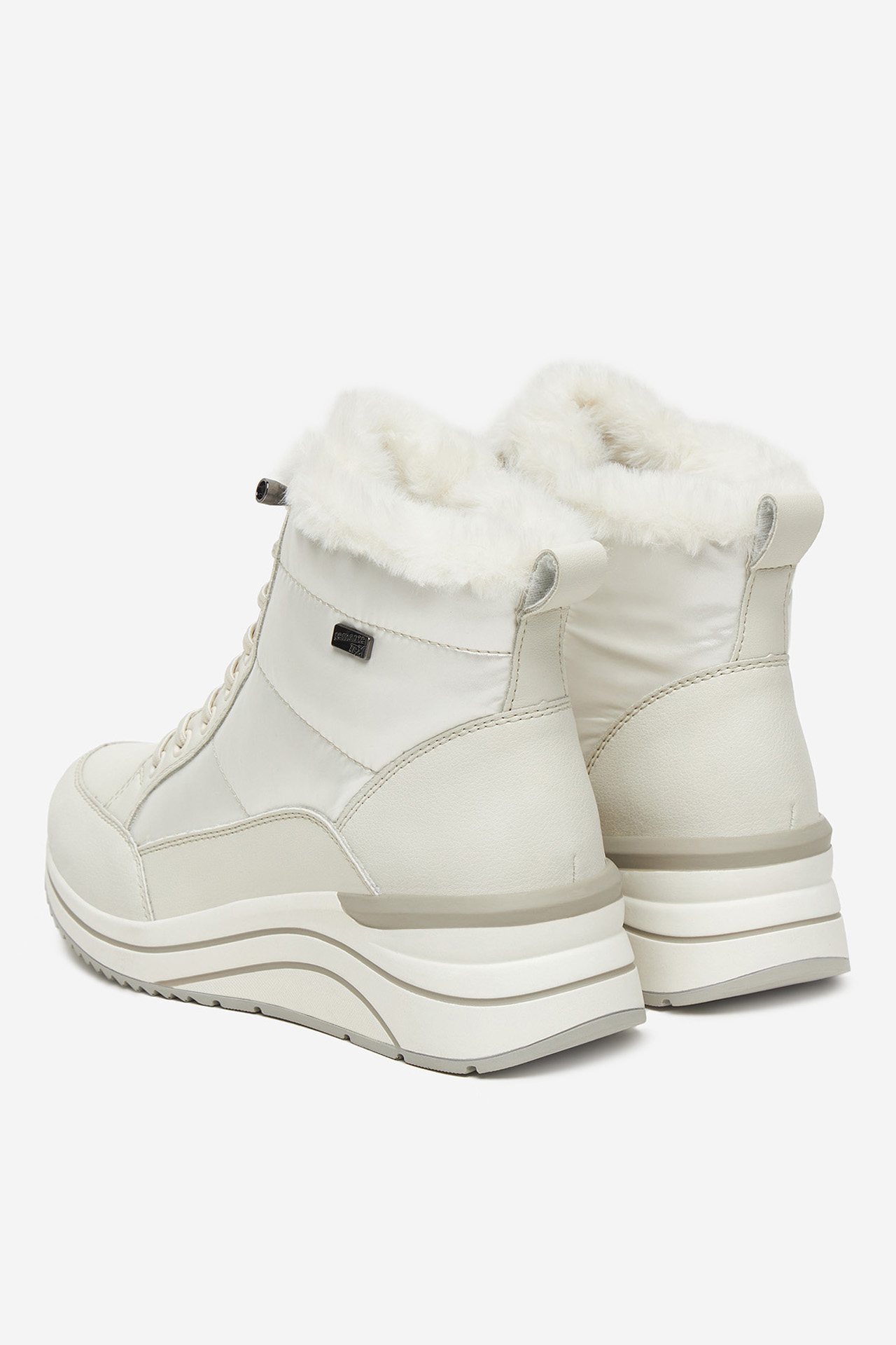 Kotníková obuv Bílá