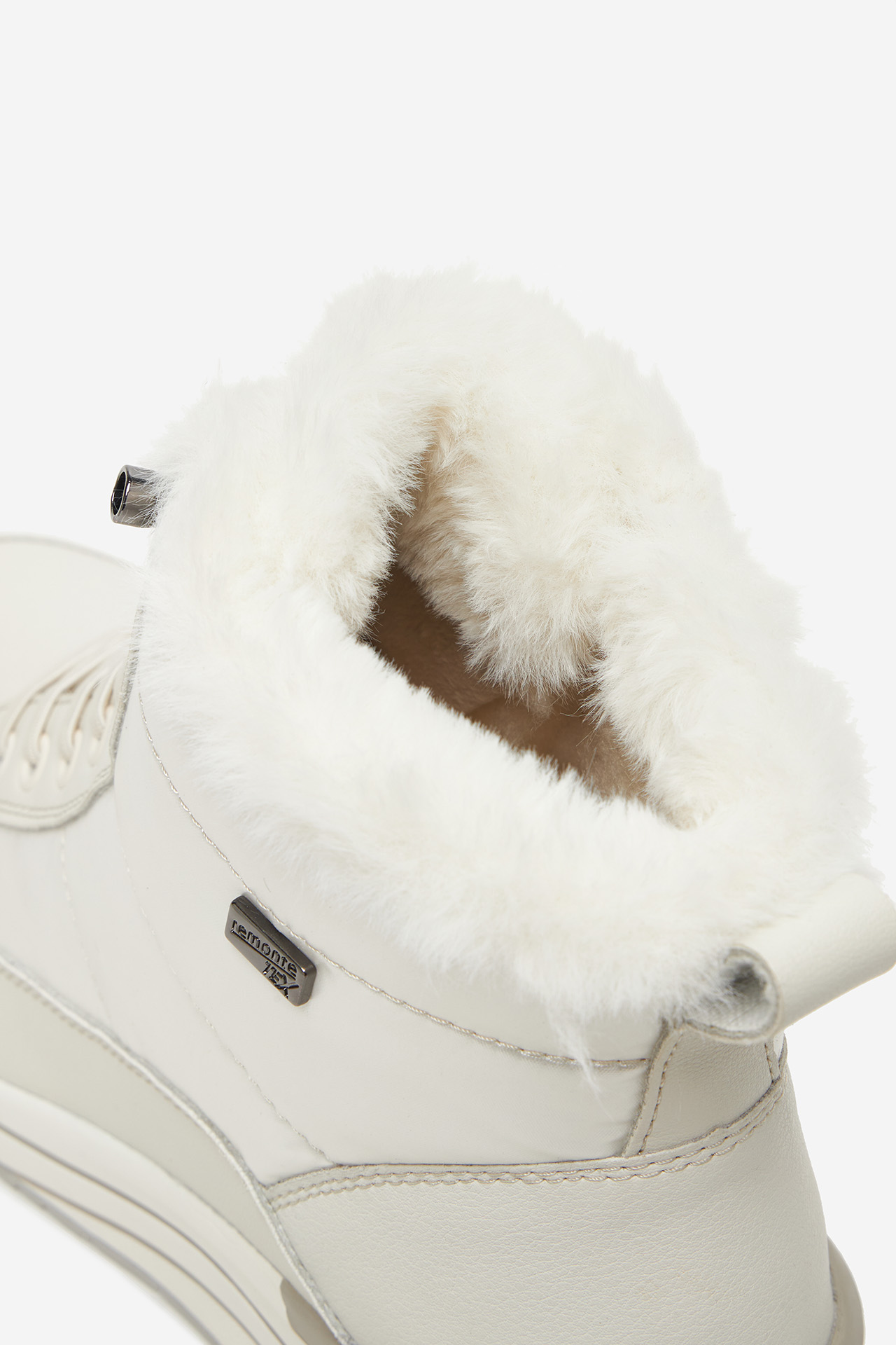 Kotníková obuv Bílá