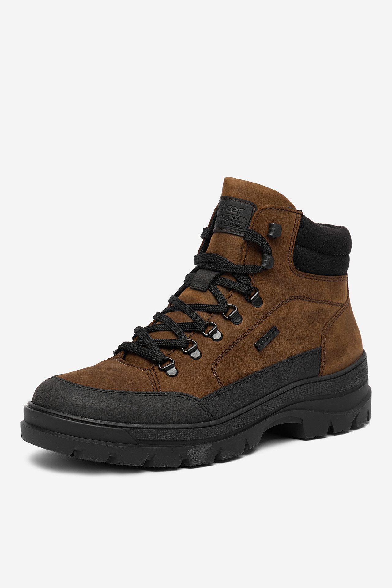 Kotníková obuv Hnědá