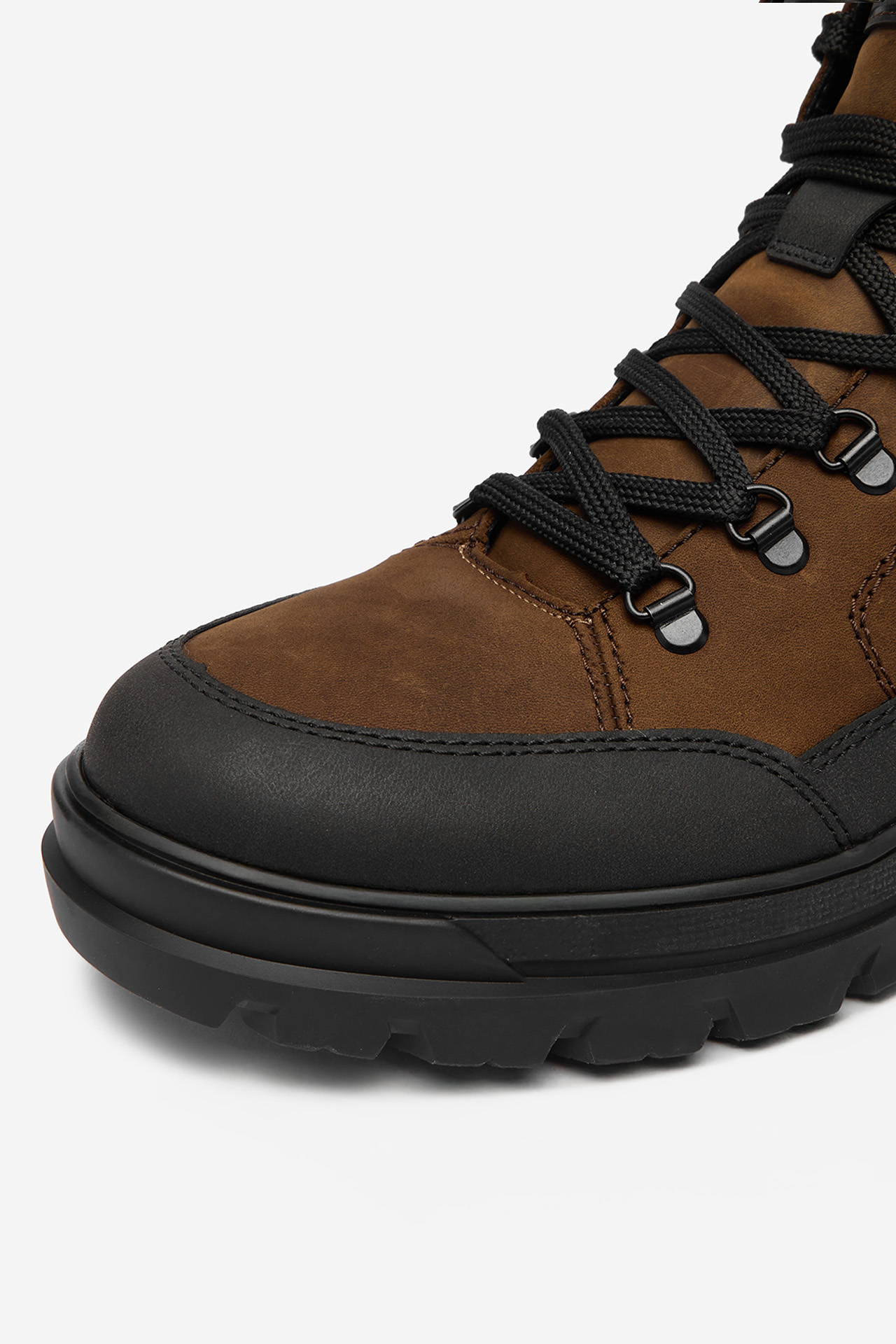 Kotníková obuv Hnědá