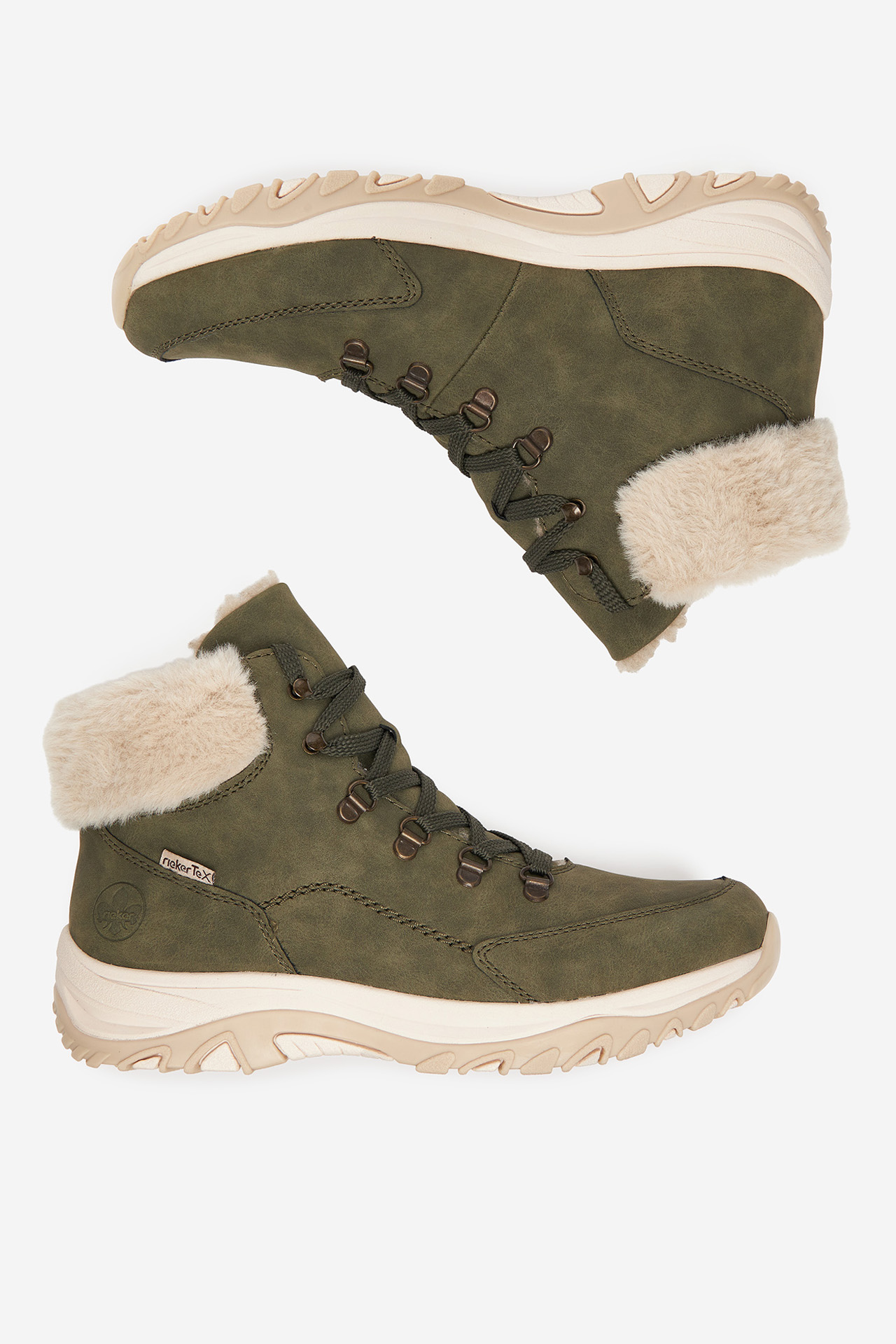 Kotníková obuv Khaki