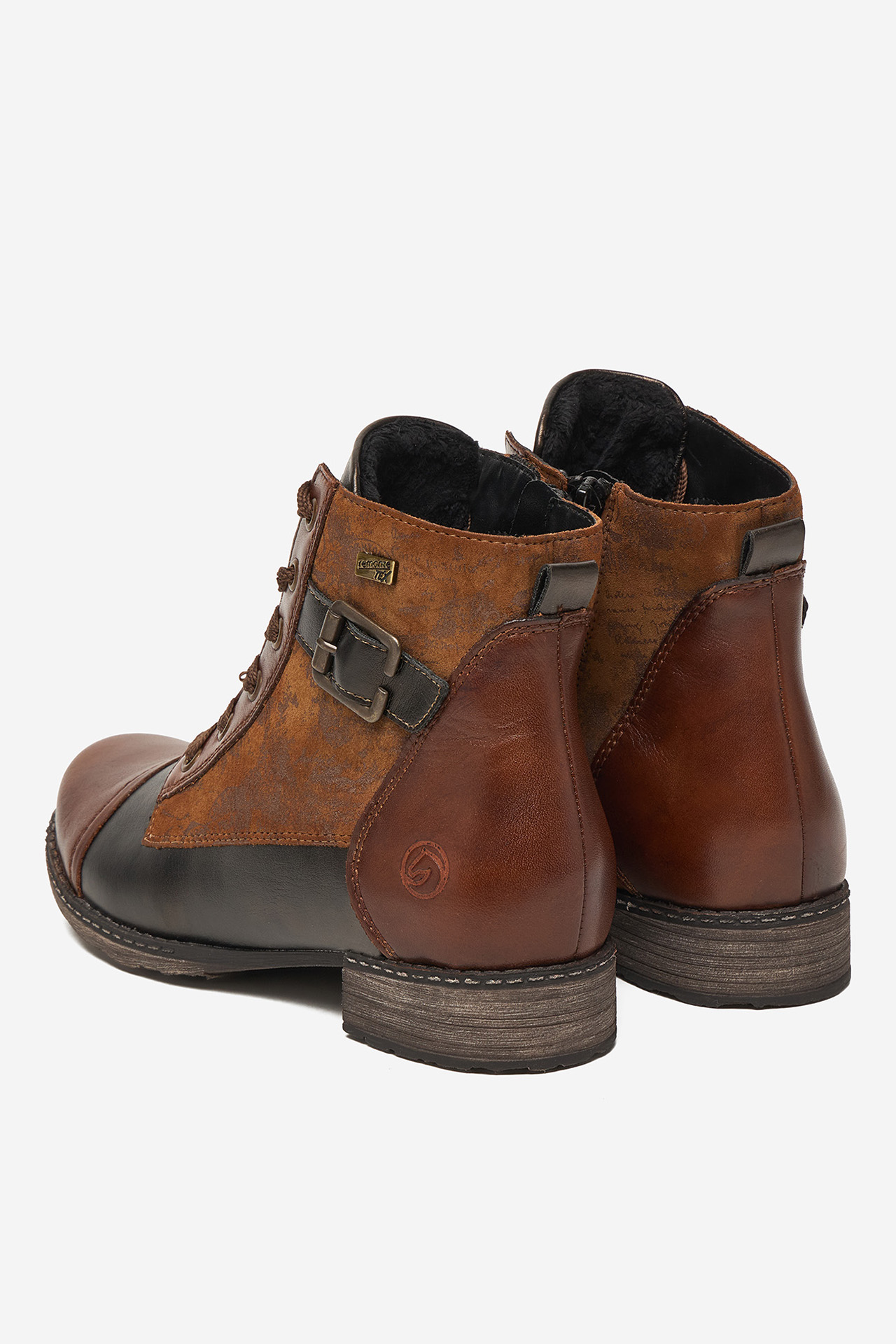 Kotníková obuv Hnědá