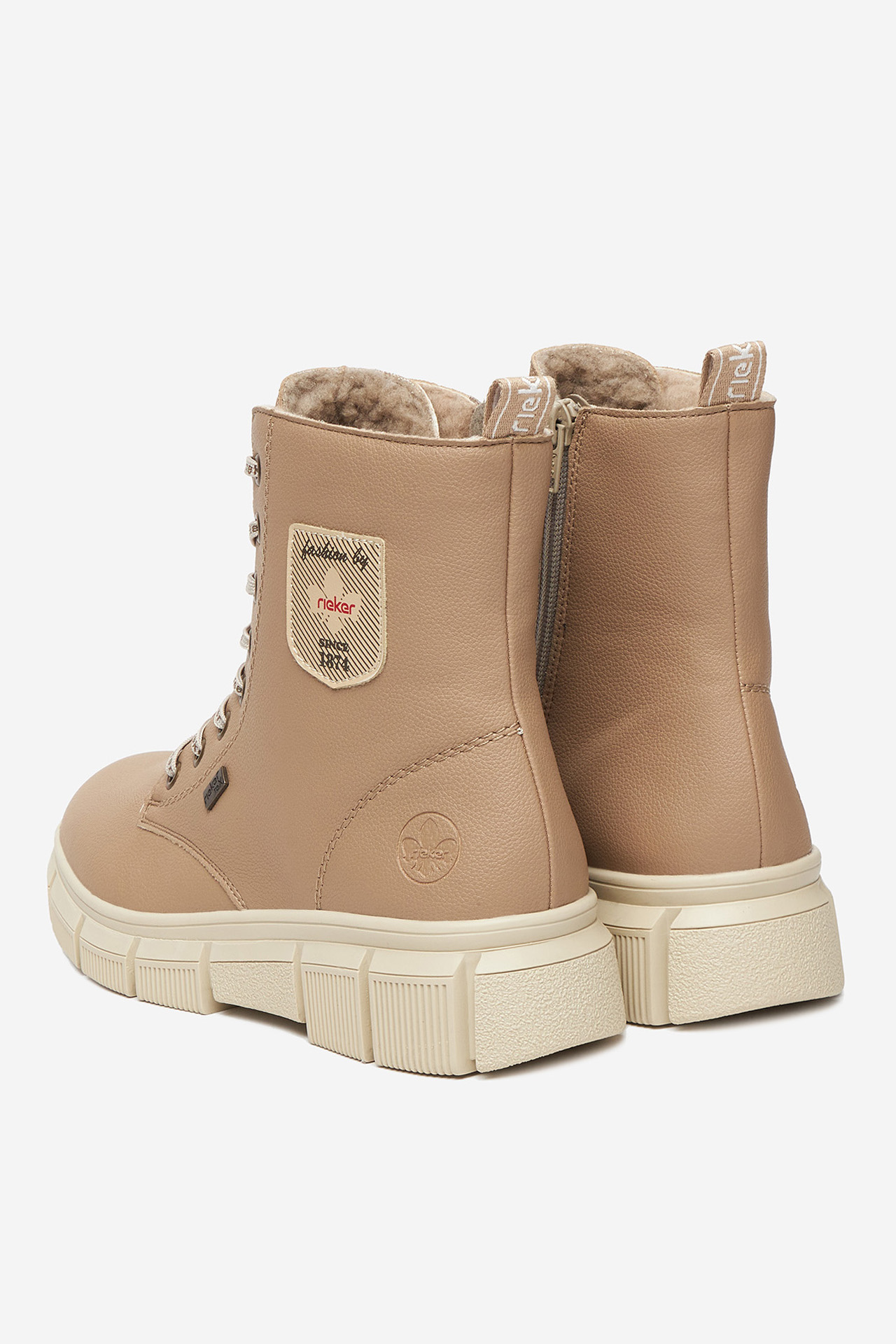 Kotníková obuv Béžová