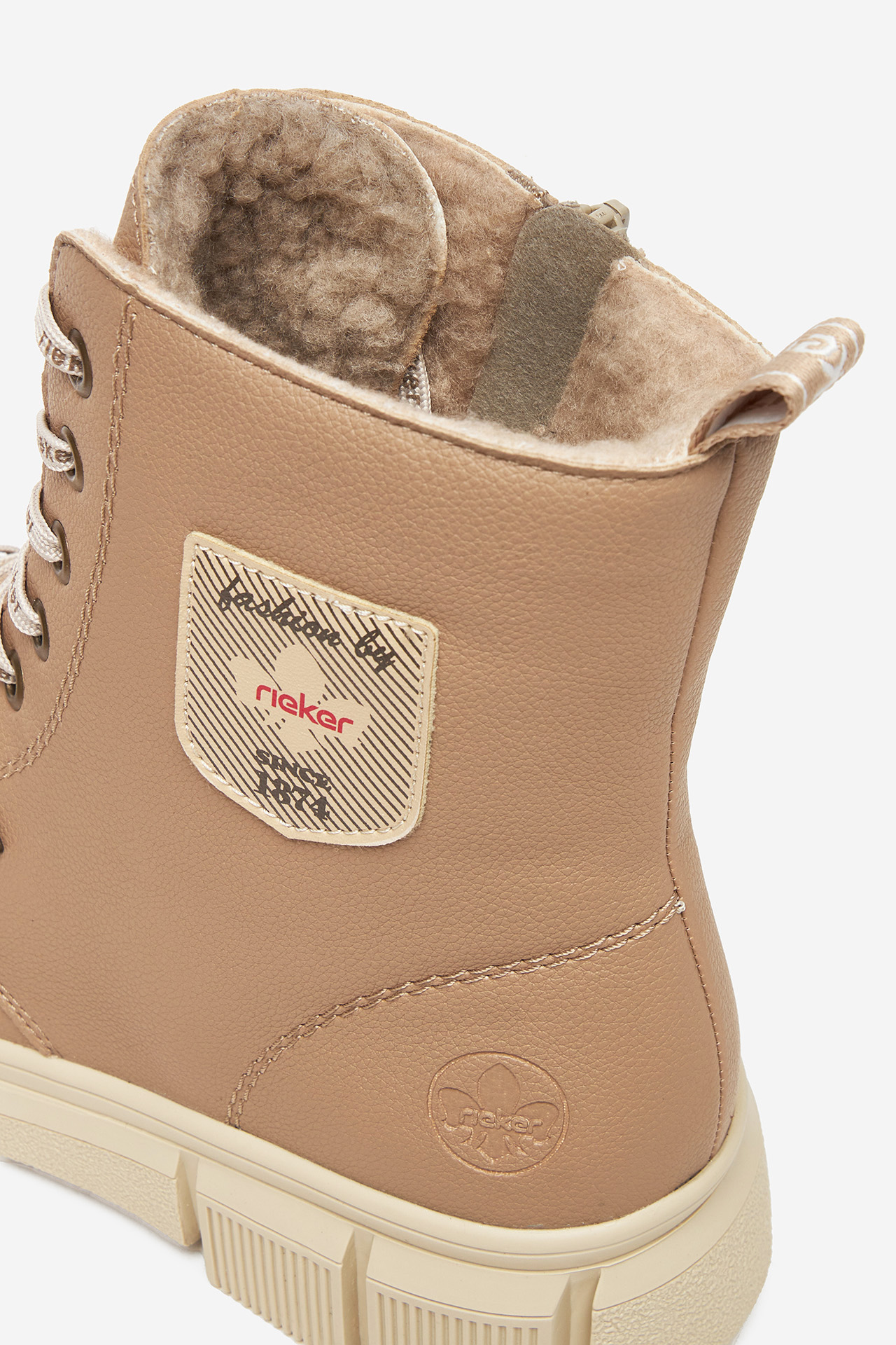 Kotníková obuv Béžová