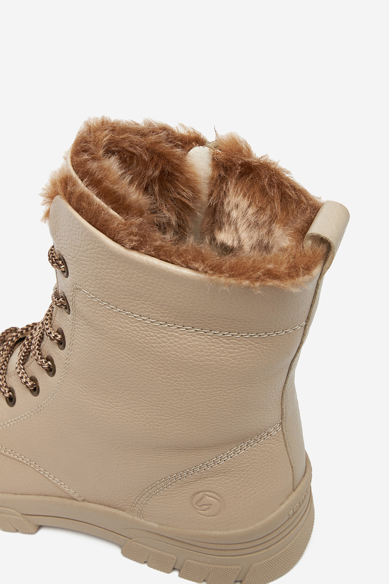 Kotníková obuv Béžová