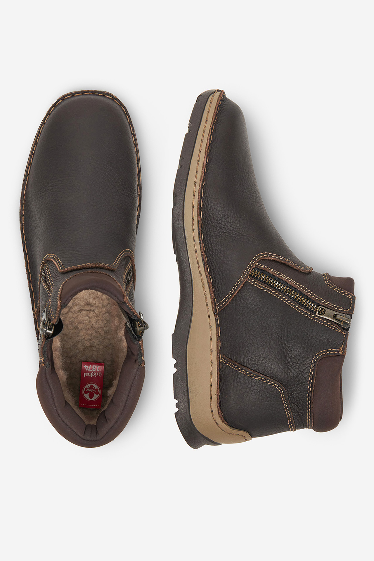 Polokozačky Tmavě hnědá