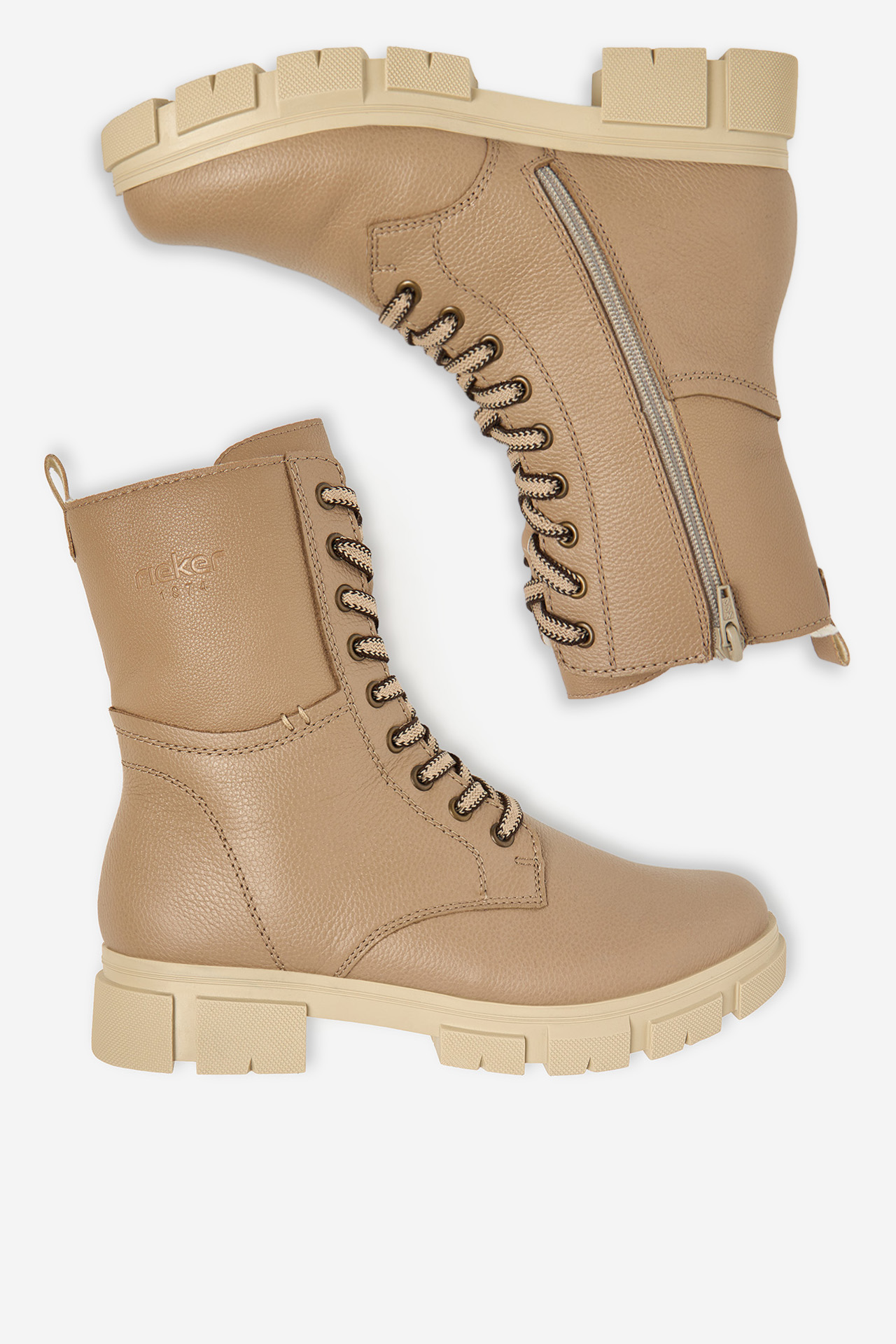 Kotníková obuv Béžová