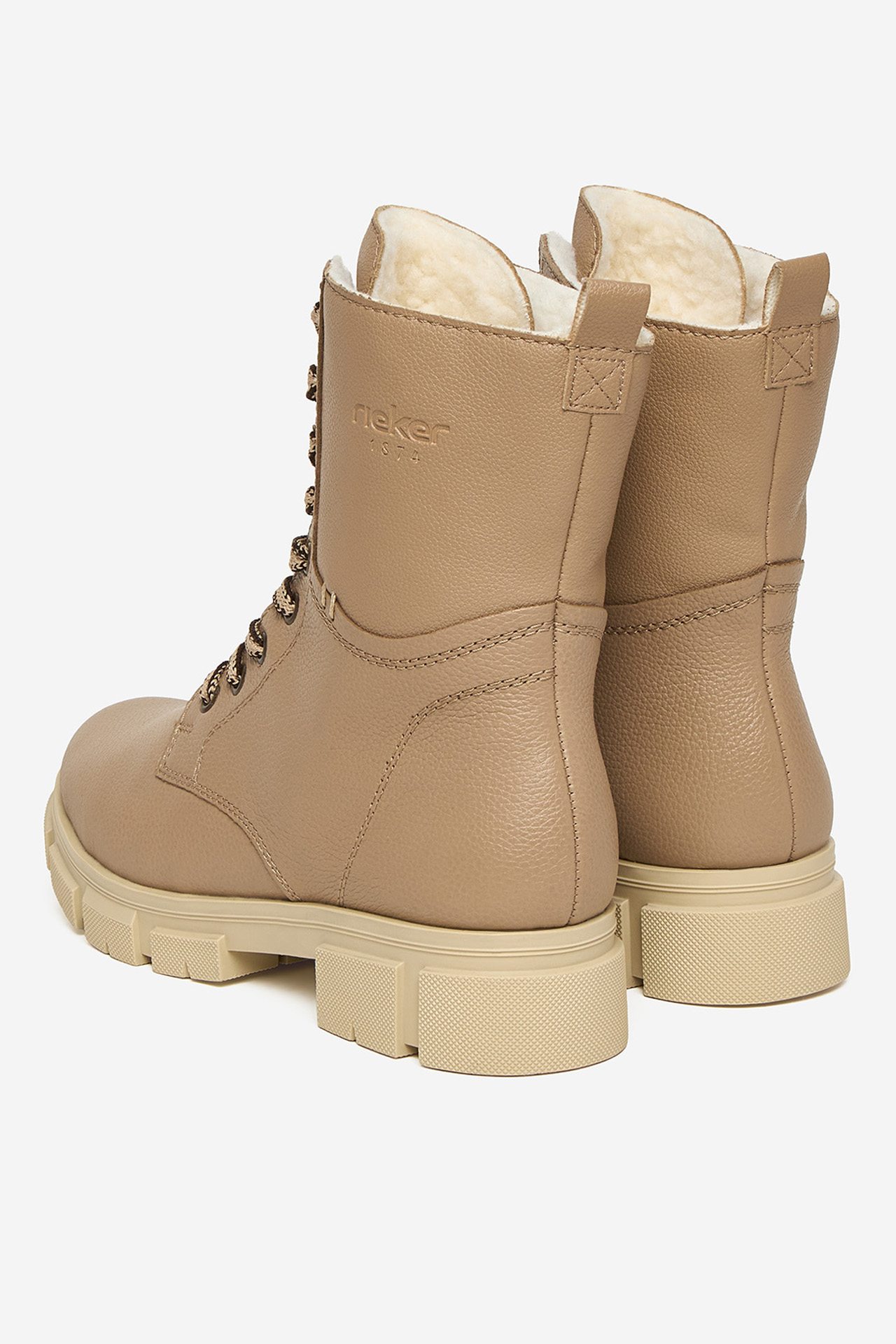 Kotníková obuv Béžová