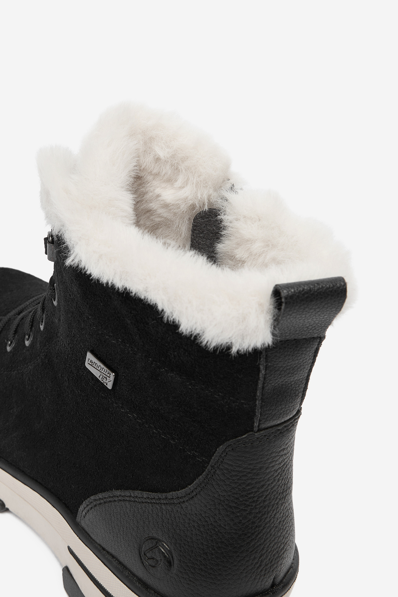 Šnurovacie topánky Čierna