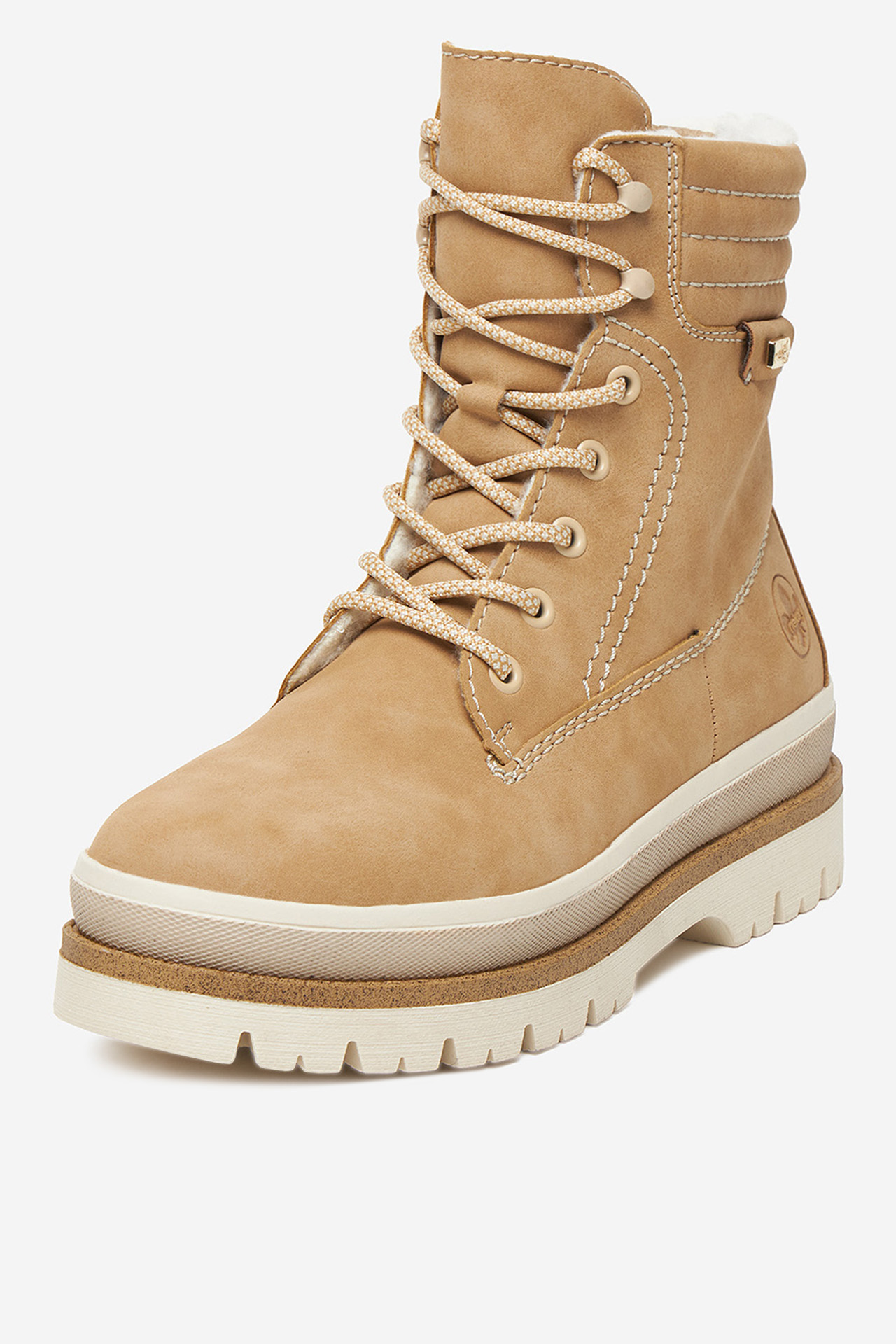 Kotníková obuv Béžová