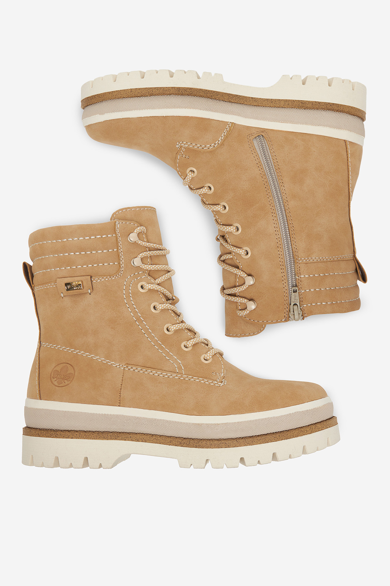 Kotníková obuv Béžová