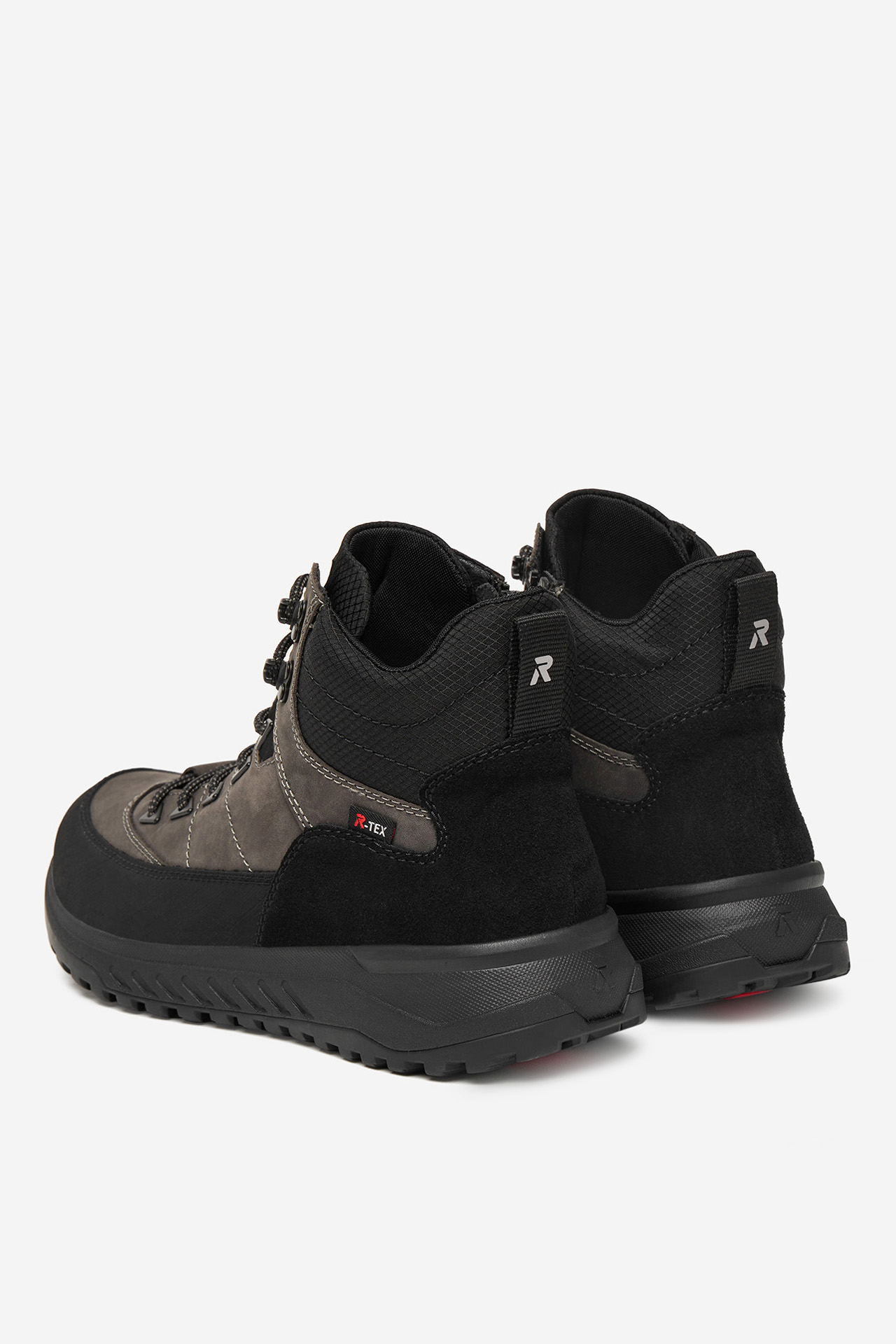 Šnurovacie topánky Tmavo šedá