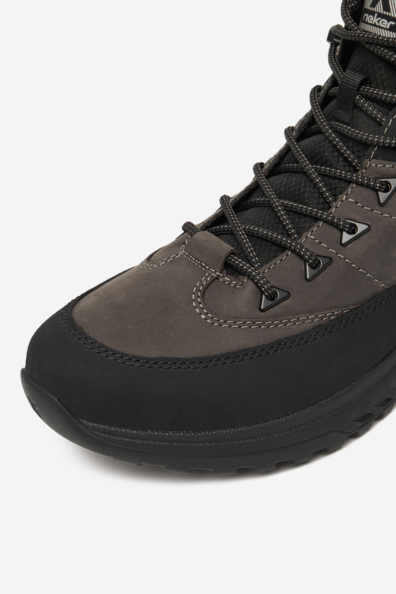 Šnurovacie topánky Tmavo šedá