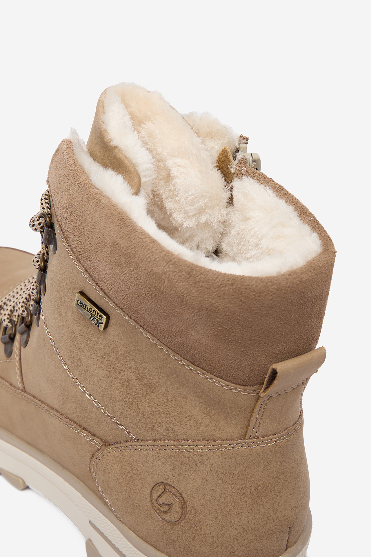 Kotníková obuv Béžová