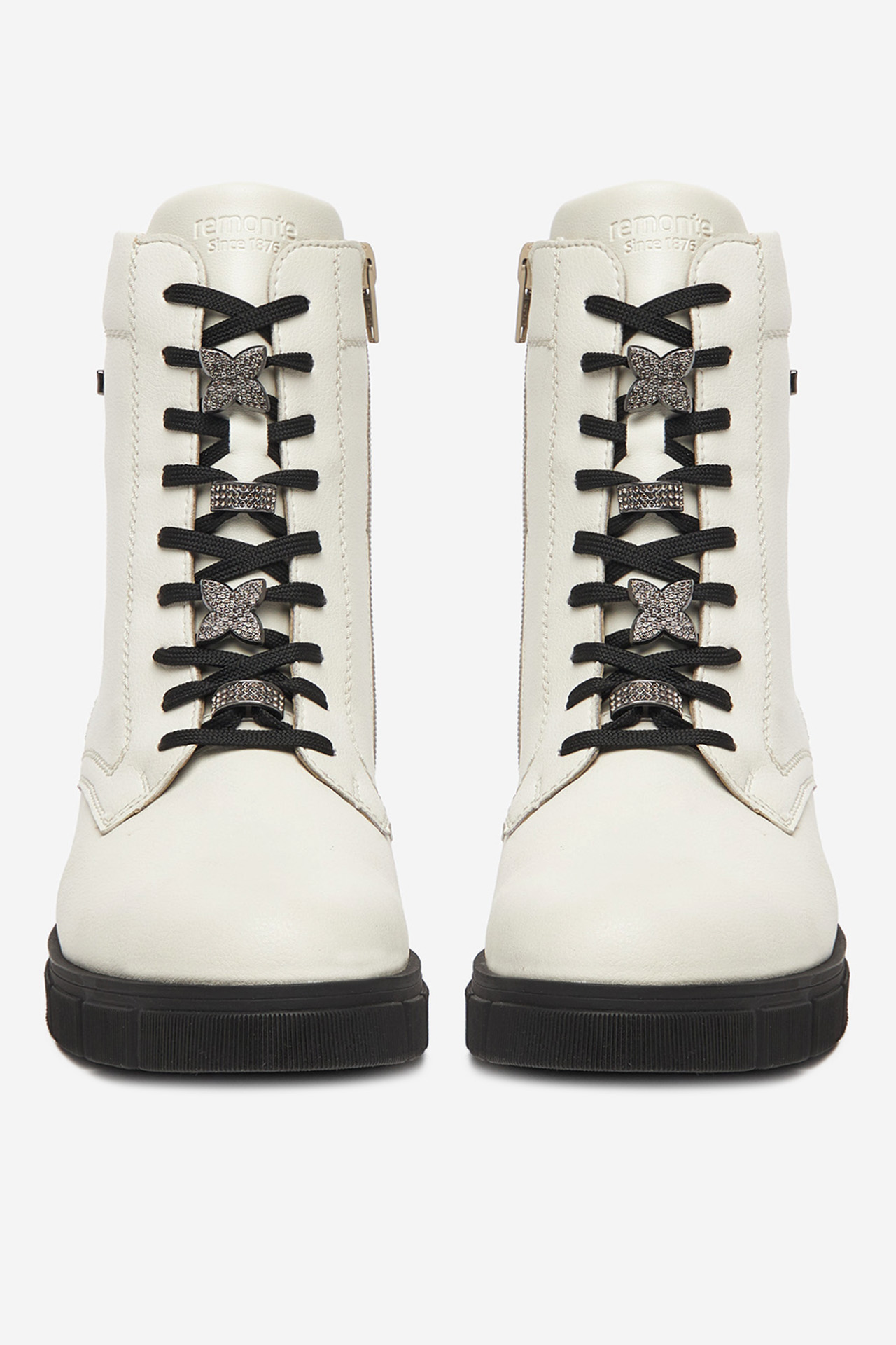 Kotníková obuv Bílá