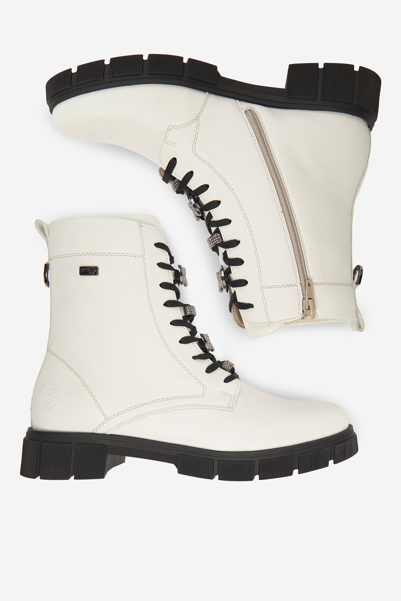 Kotníková obuv Bílá