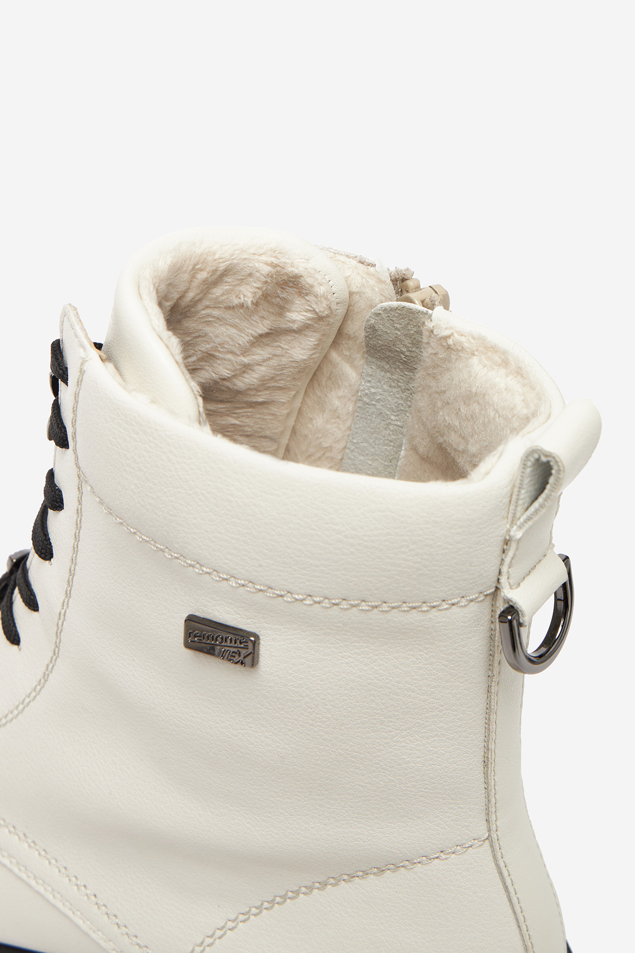 Kotníková obuv Bílá