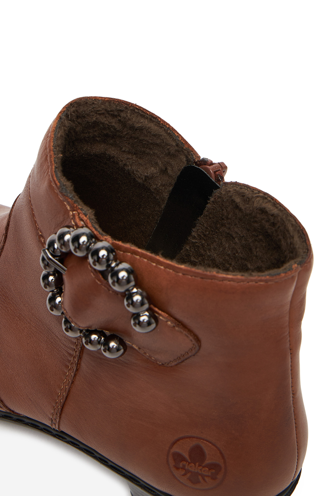 Gležnjače s vezicama Smeđe