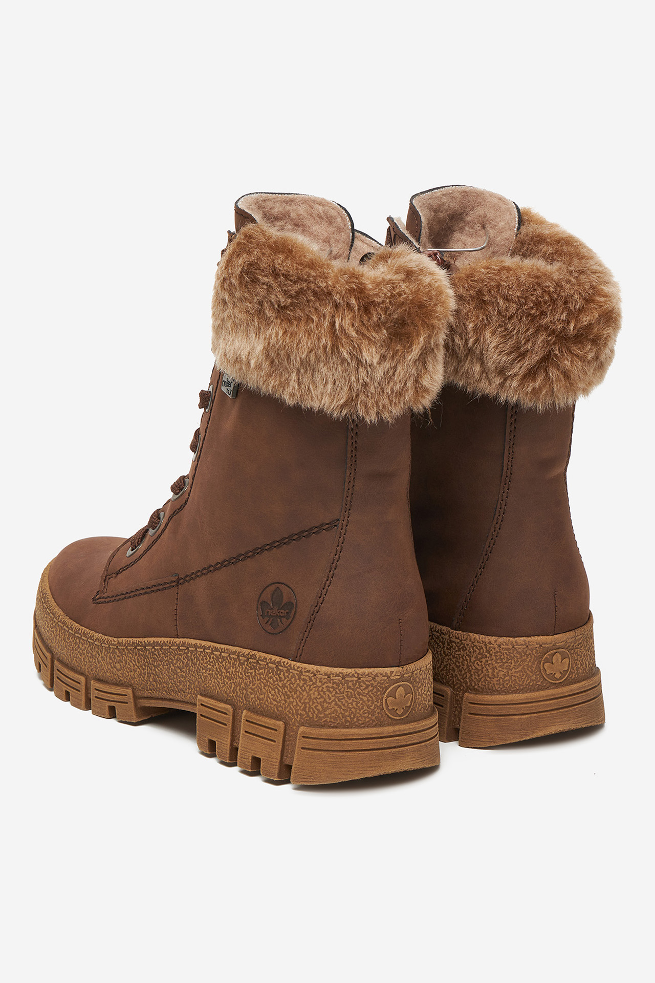 Kotníková obuv Tmavě hnědá