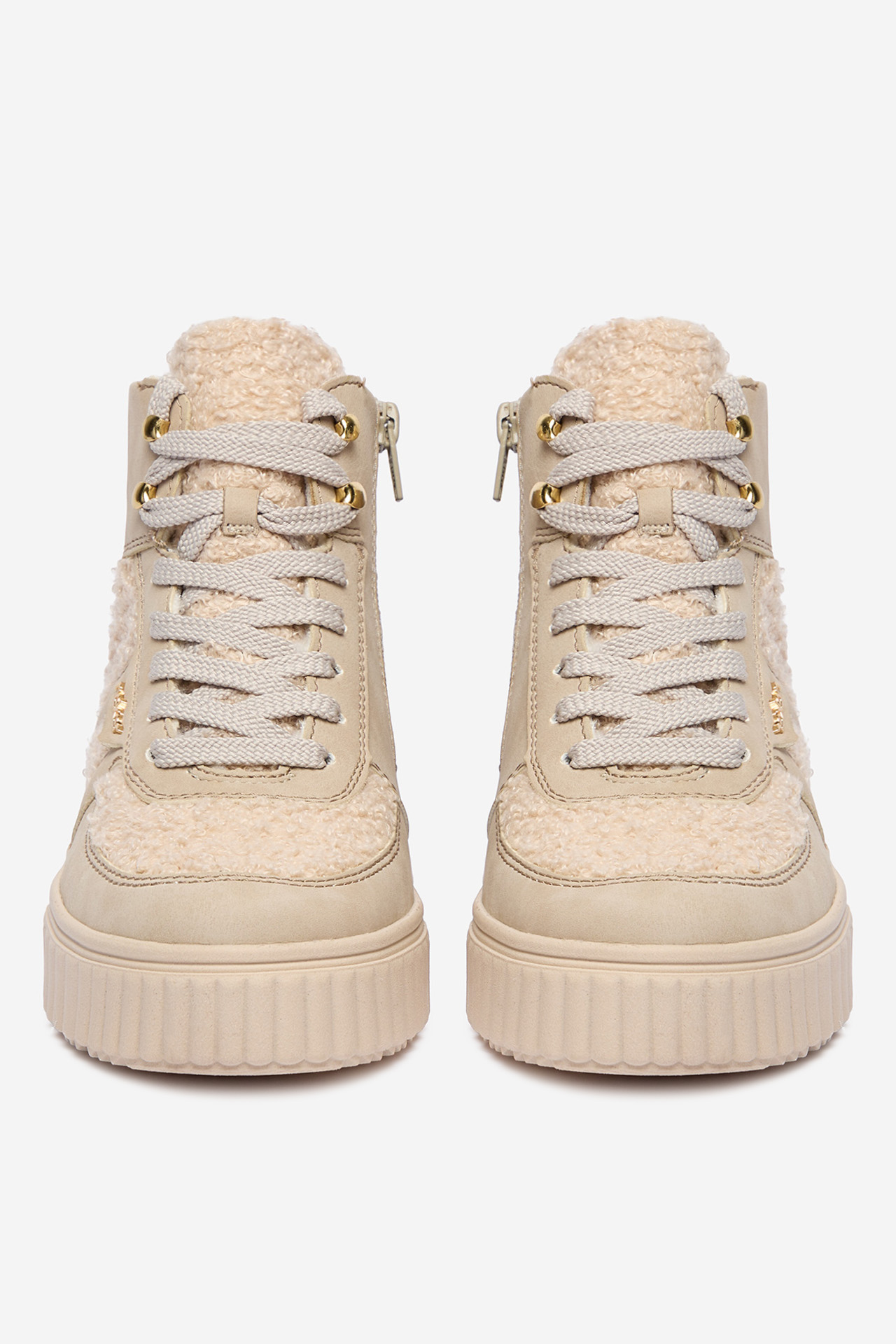 Kotníková obuv Béžová