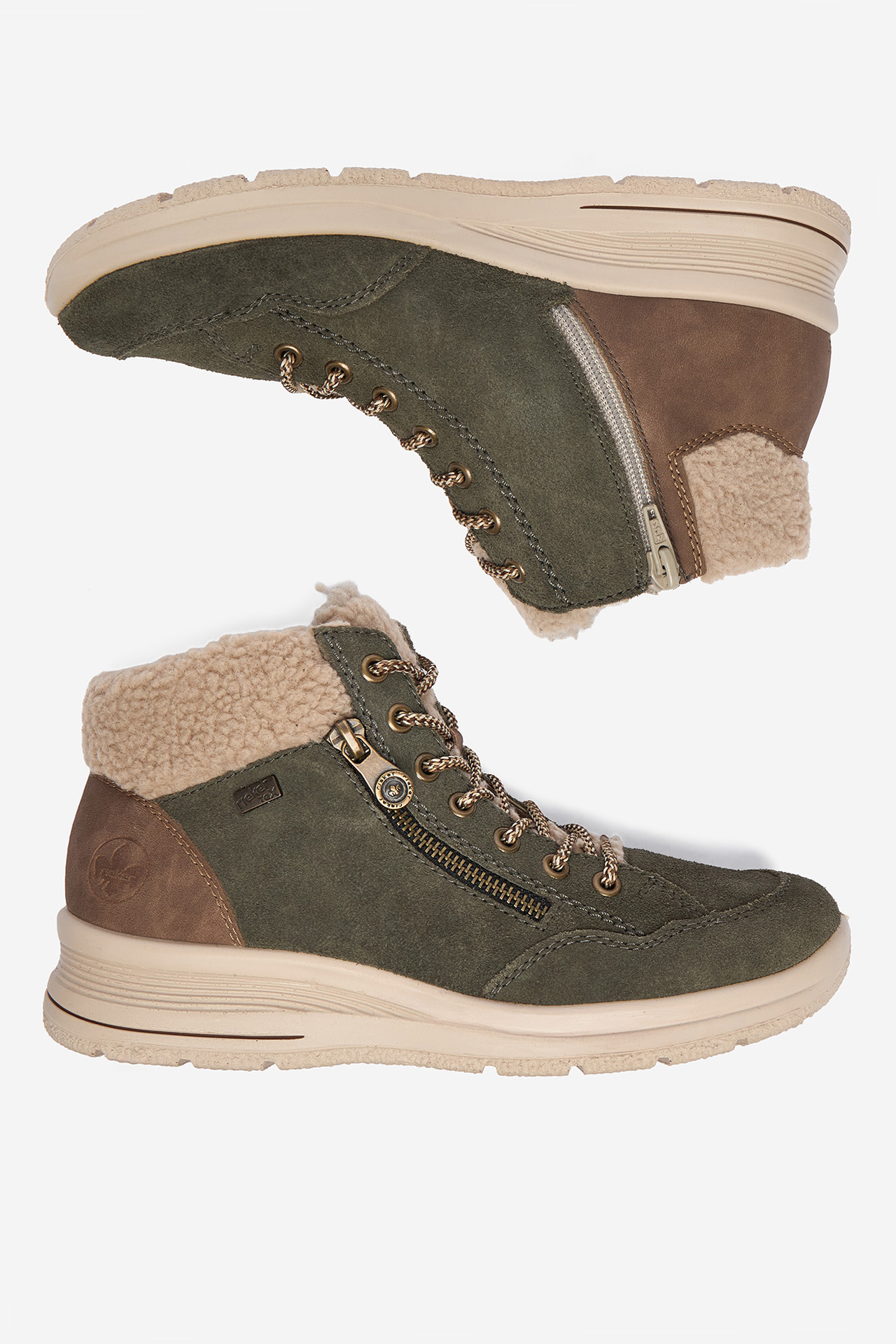 Bakancs Sötétzöld