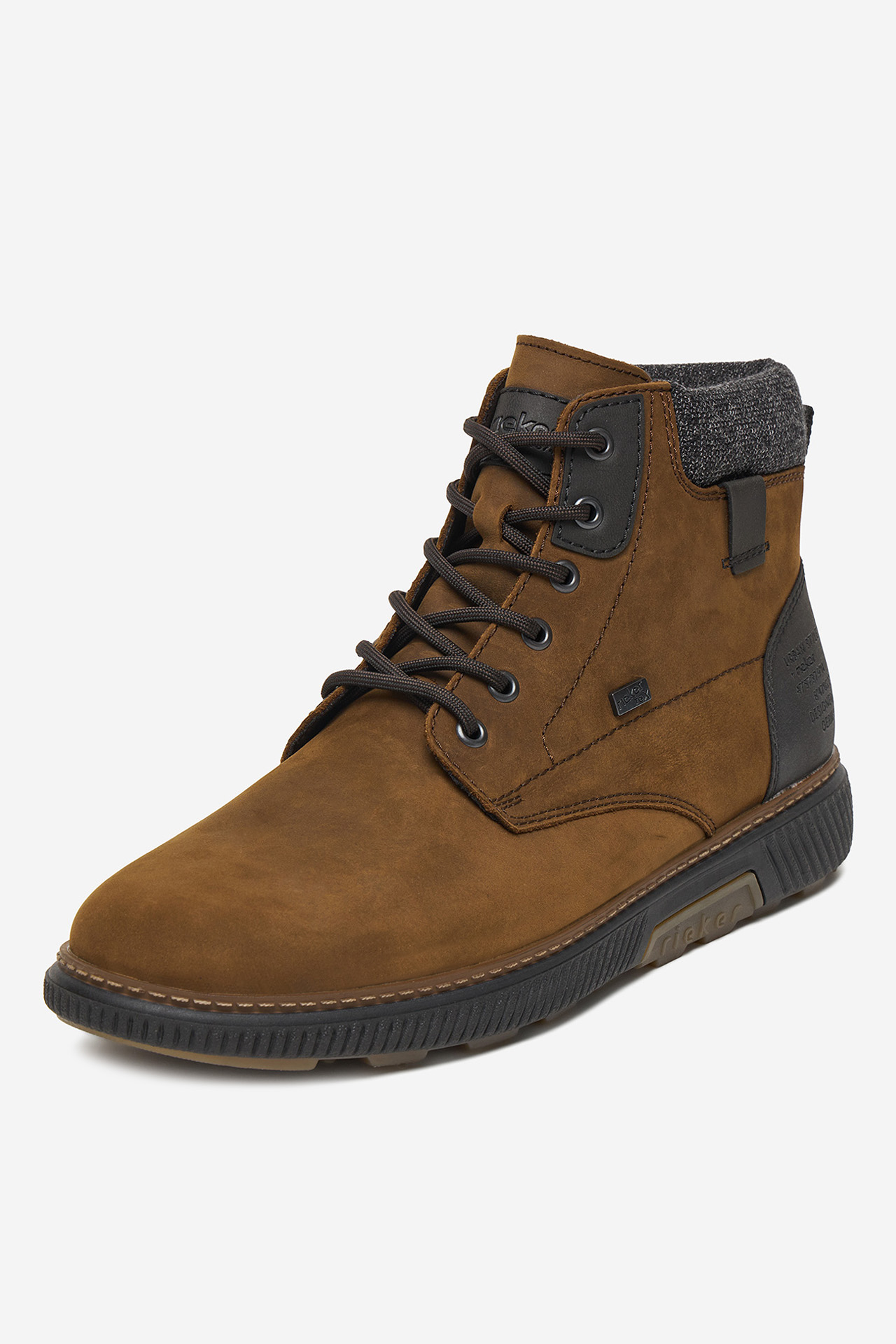 Kotníková obuv Hnědá