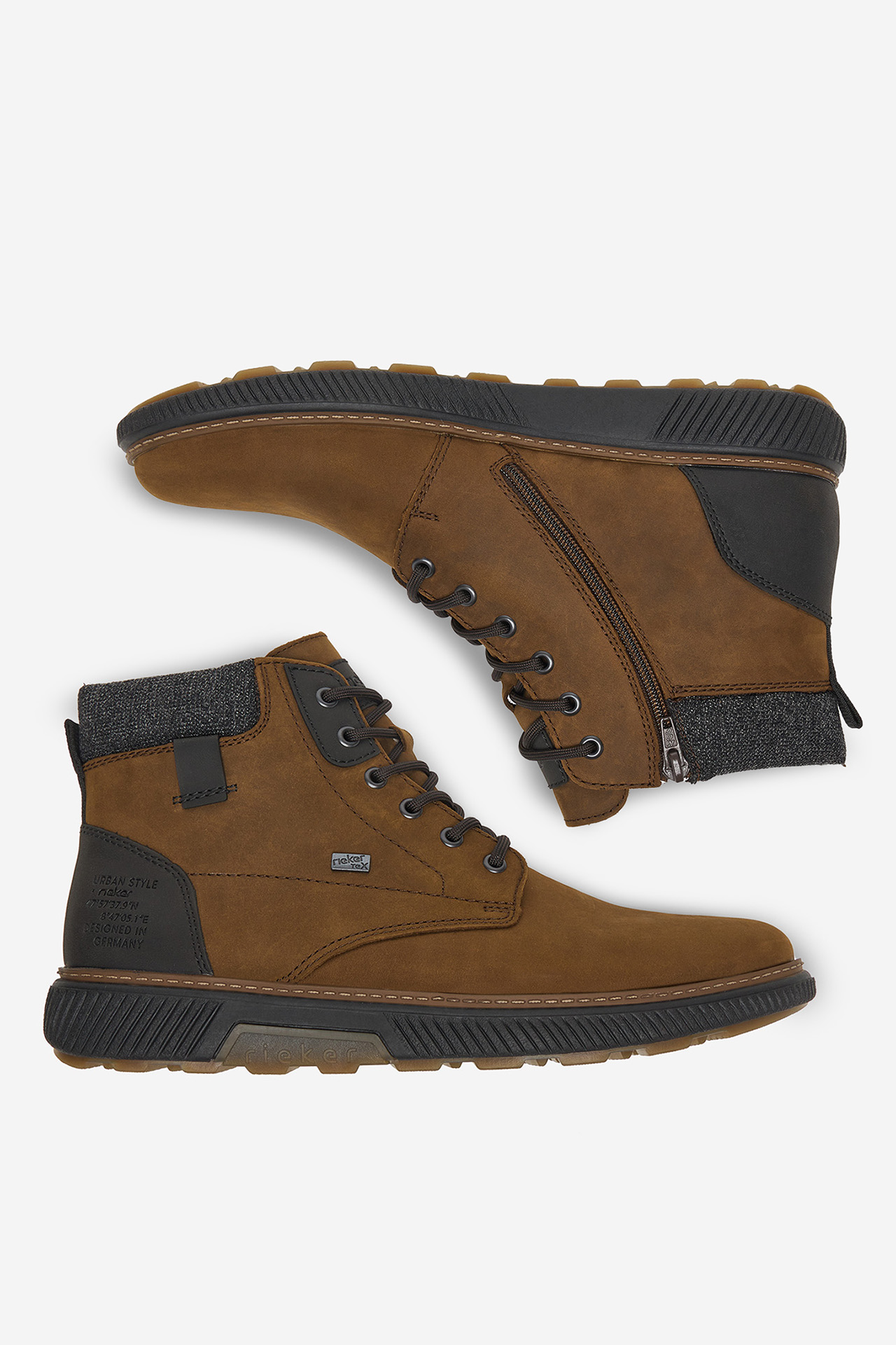 Kotníková obuv Hnědá