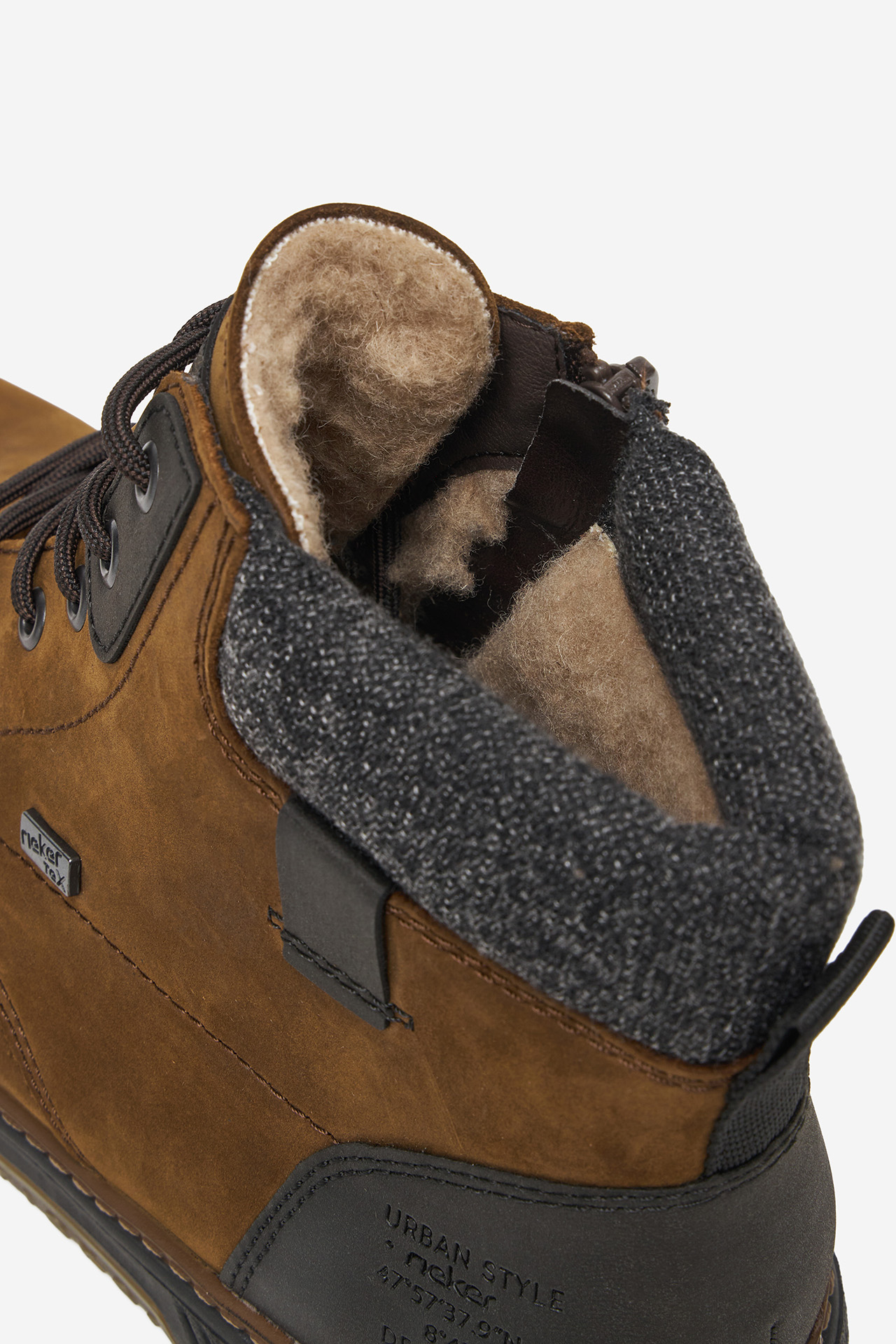 Kotníková obuv Hnědá