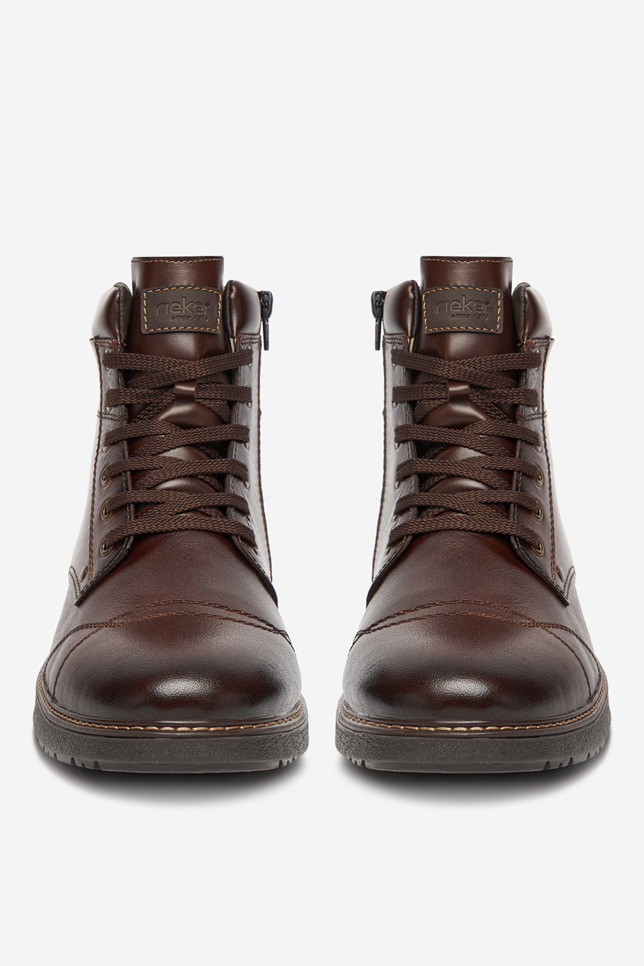 Kotníková obuv Hnědá