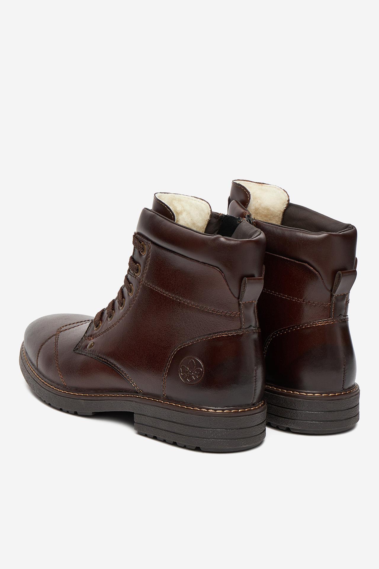 Kotníková obuv Hnědá