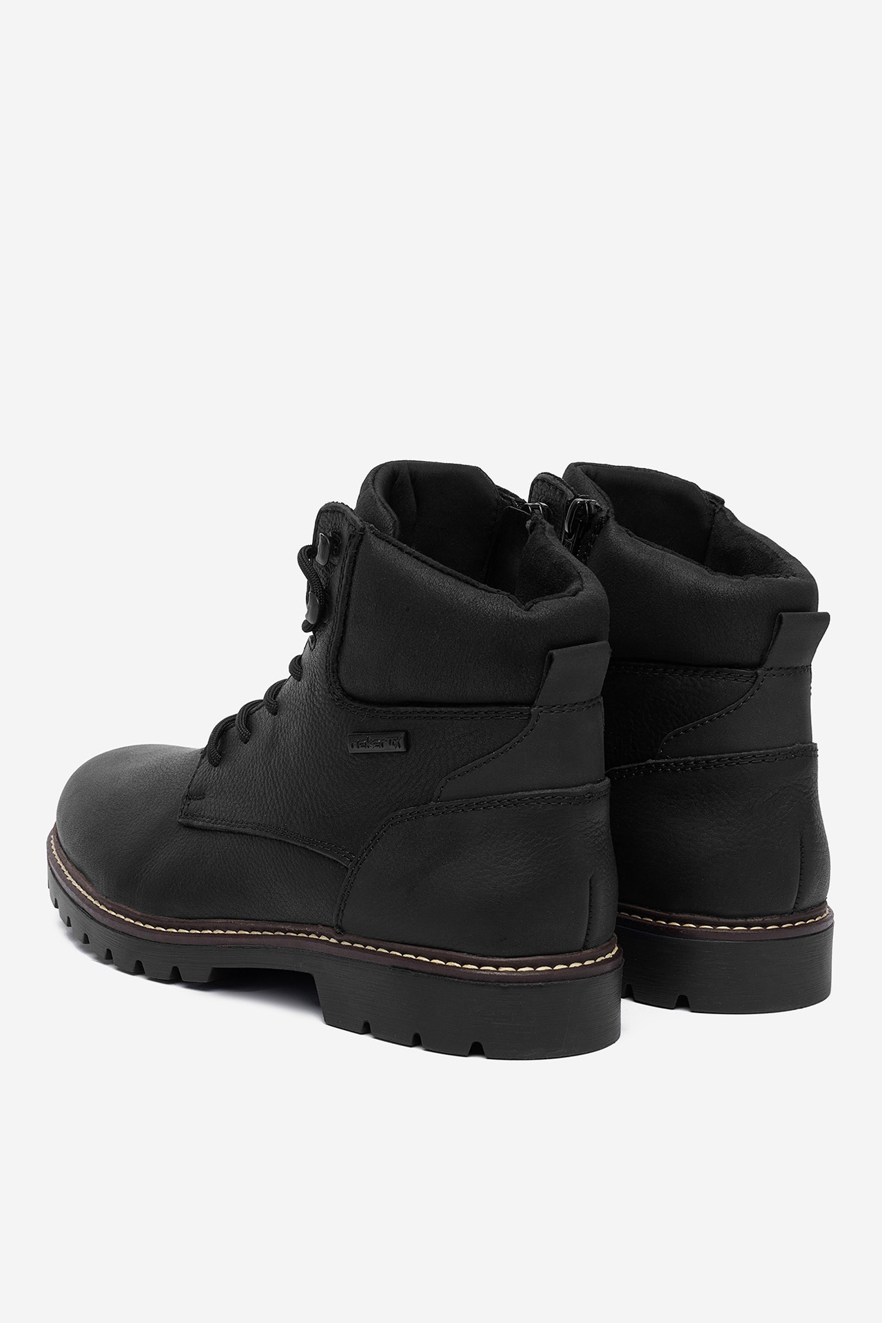 Šnurovacie topánky Čierna